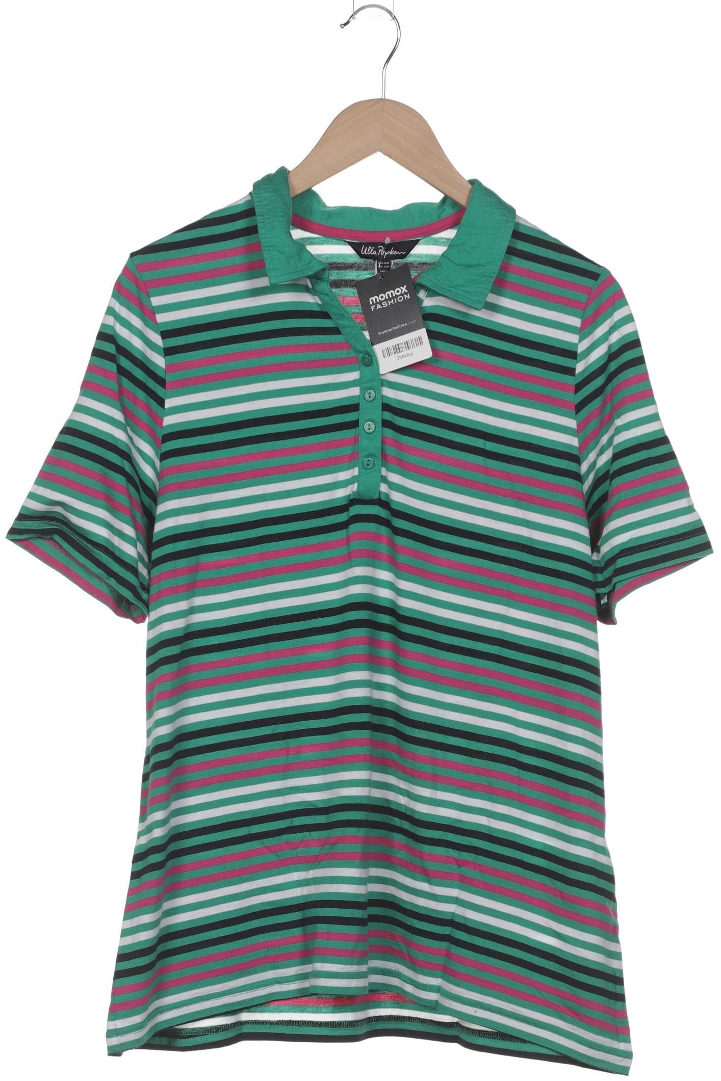 

Ulla Popken Damen Poloshirt, mehrfarbig, Gr. 46
