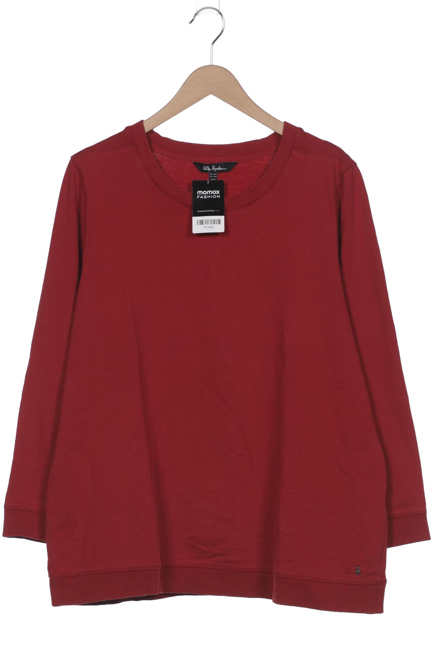 

Ulla Popken Damen Sweatshirt, rot, Gr. 46