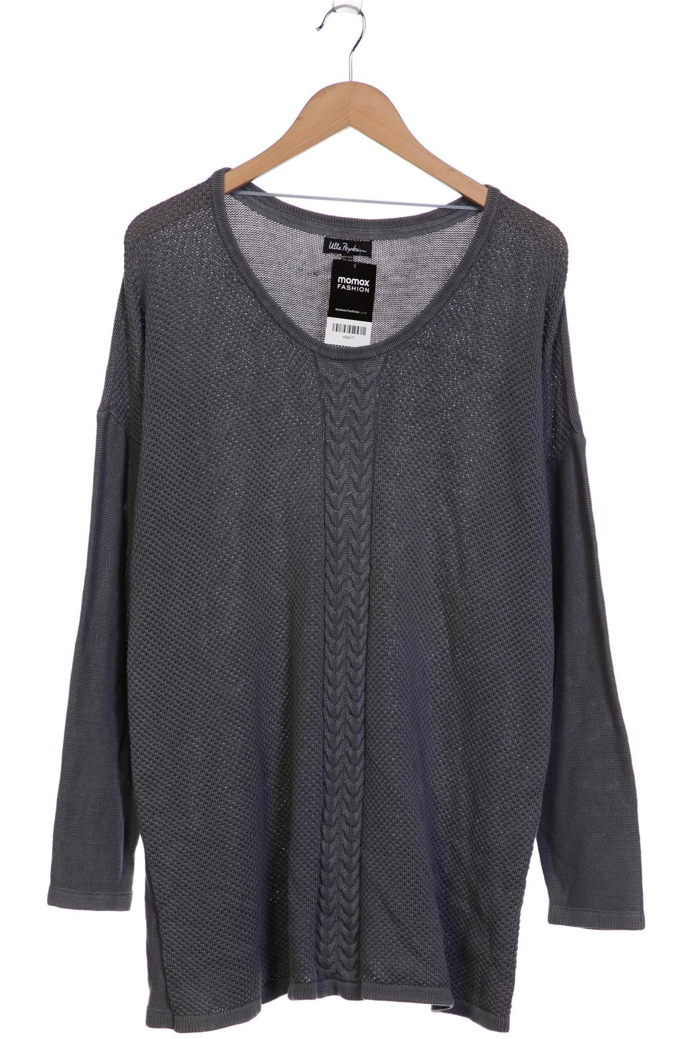 

Ulla Popken Damen Pullover, grau, Gr. 46