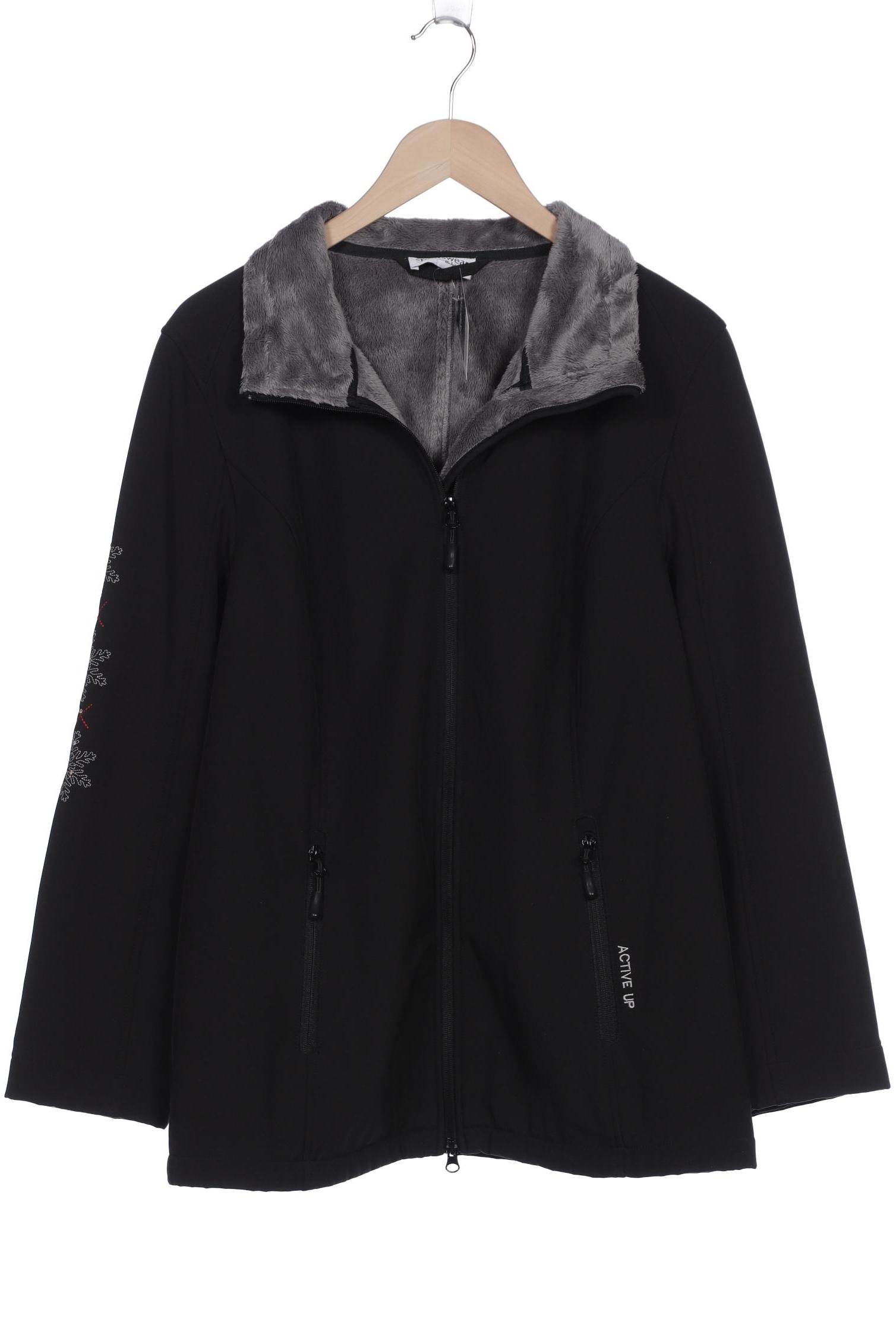 

Ulla Popken Damen Jacke, schwarz, Gr. 42