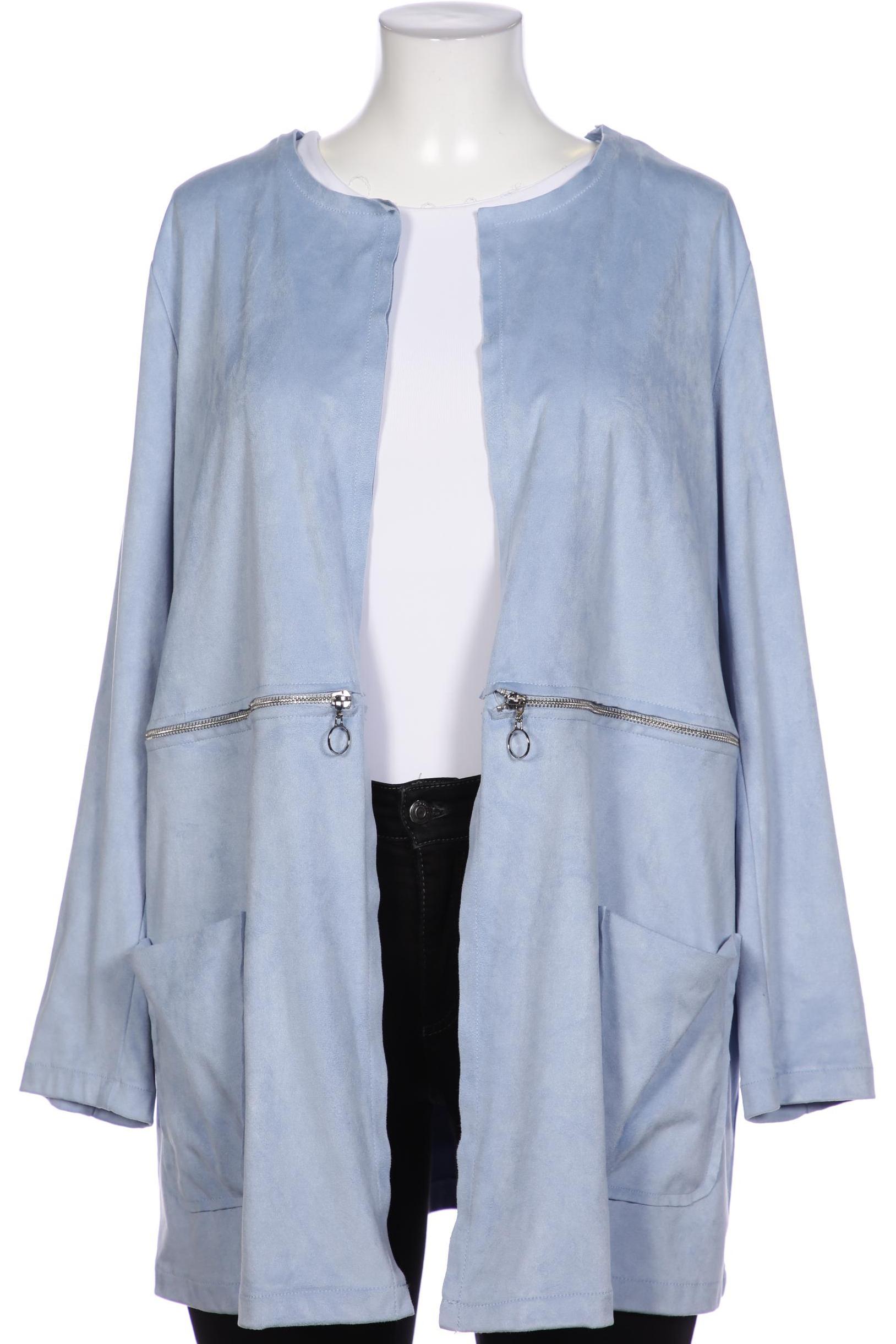 

Ulla Popken Damen Strickjacke, hellblau, Gr. 46