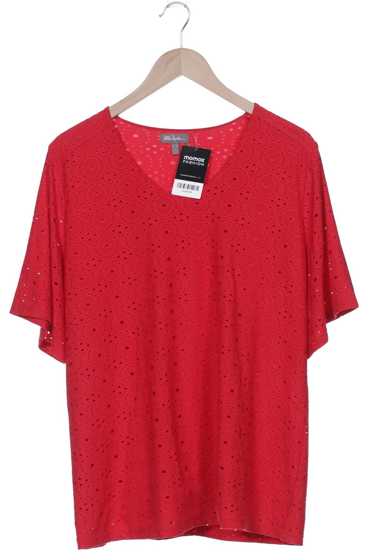 

Ulla Popken Damen T-Shirt, rot, Gr. 42