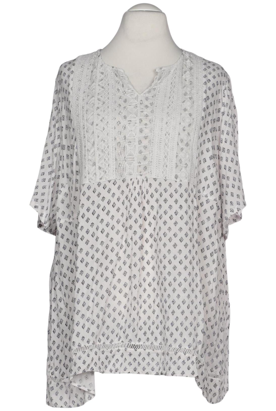 

Ulla Popken Damen Bluse, weiß, Gr. 52