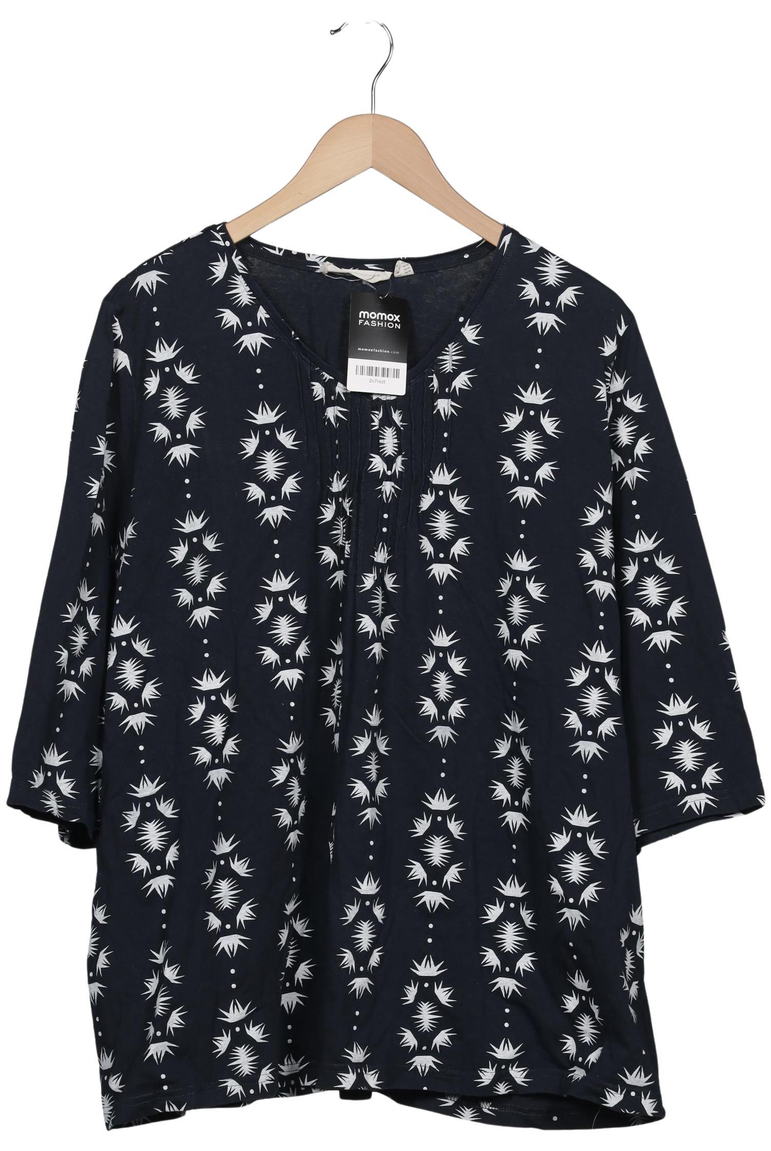 

Ulla Popken Damen Langarmshirt, marineblau, Gr. 50