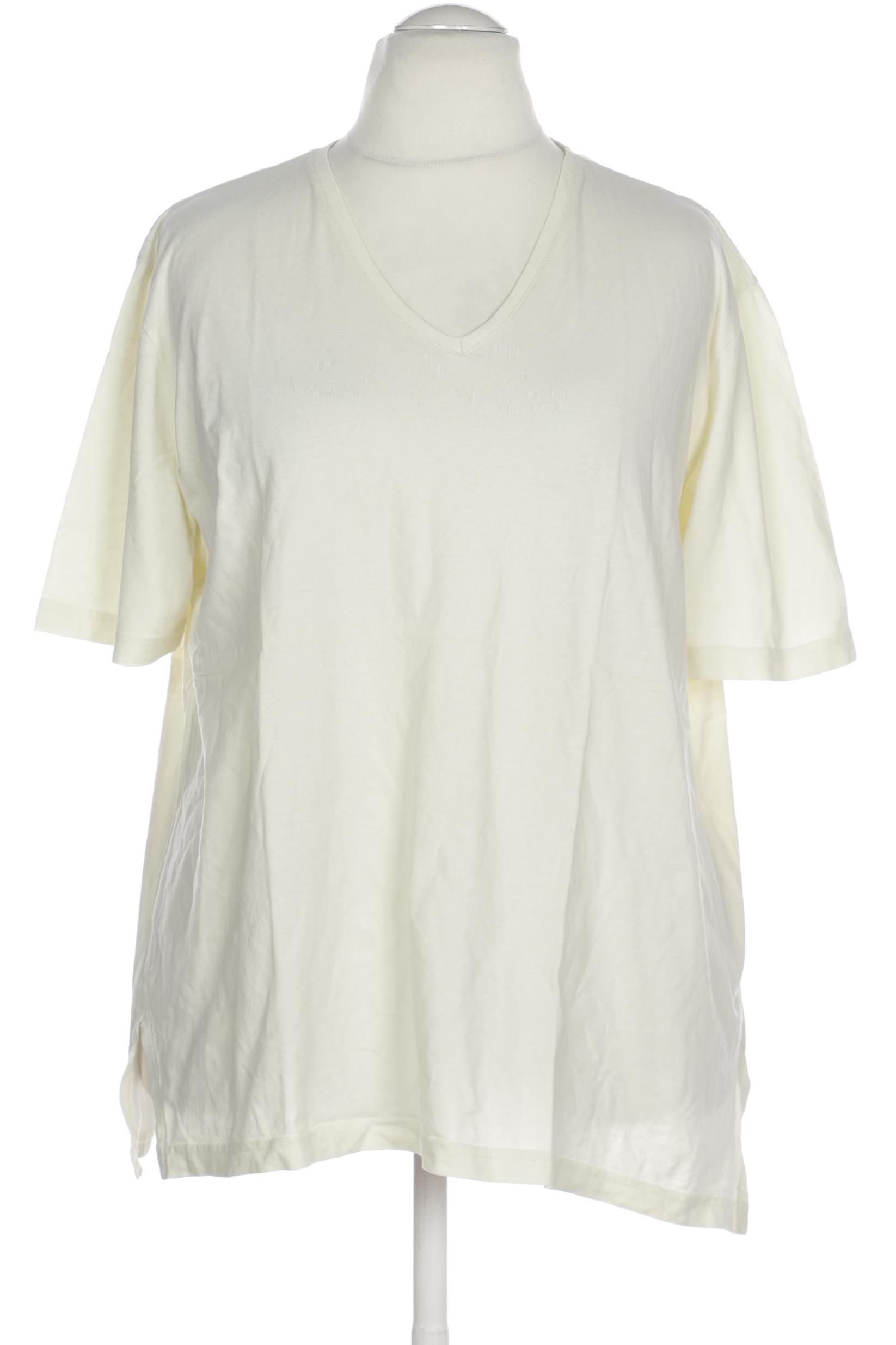 

Ulla Popken Damen T-Shirt, cremeweiß, Gr. 52