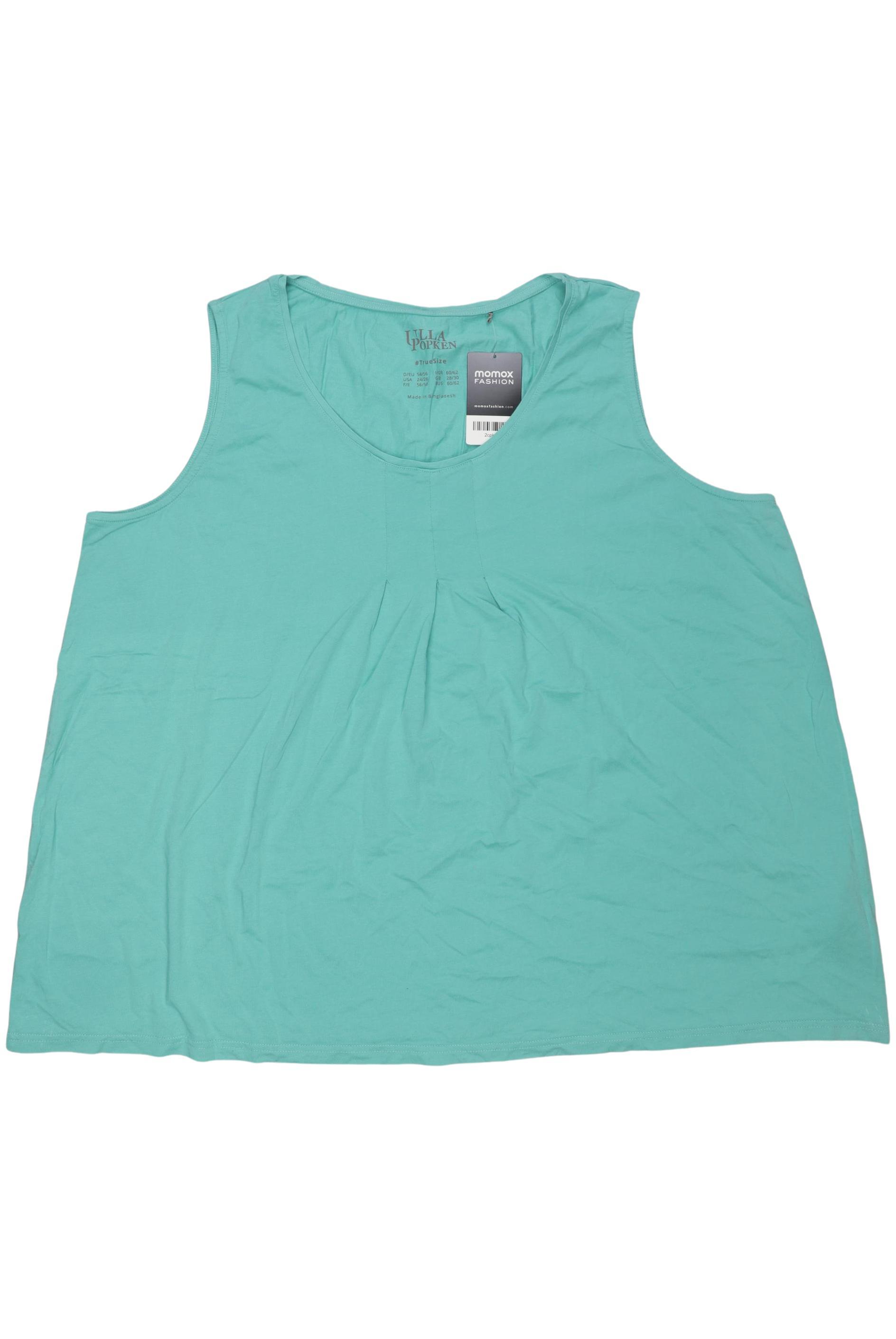 

Ulla Popken Damen Top, türkis, Gr. 54