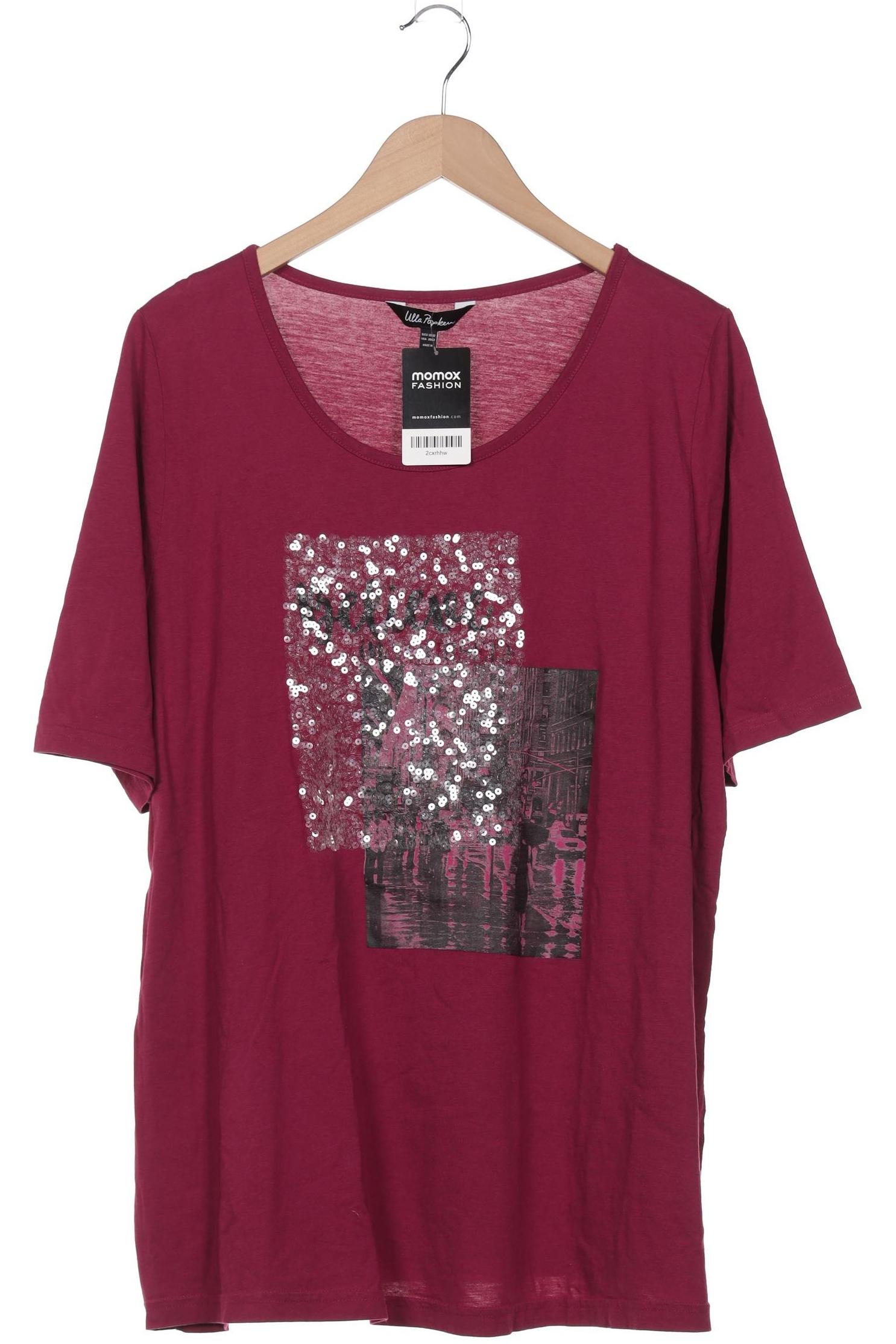 

Ulla Popken Damen T-Shirt, bordeaux, Gr. 50