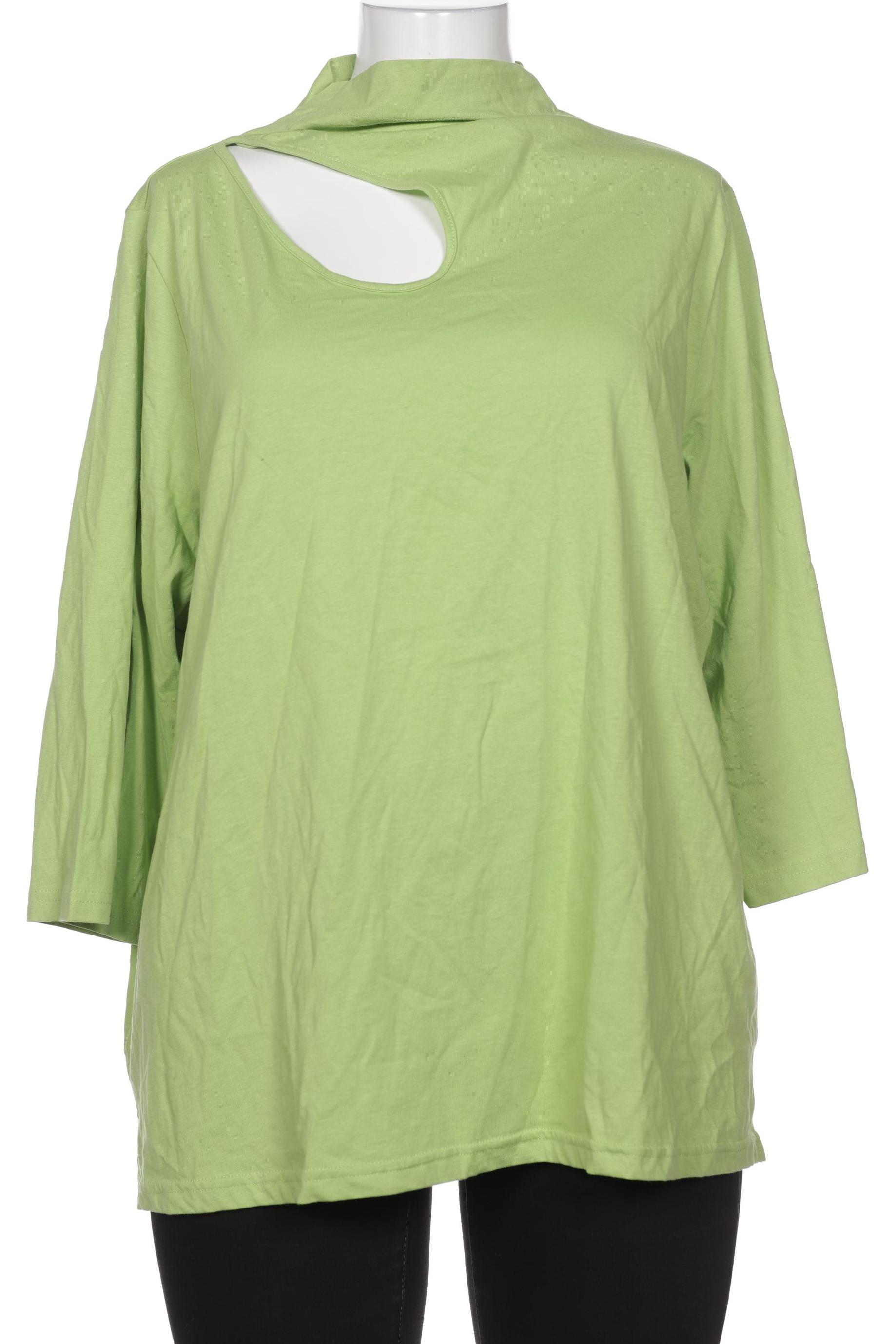 

Ulla Popken Damen Langarmshirt, grün, Gr. 50