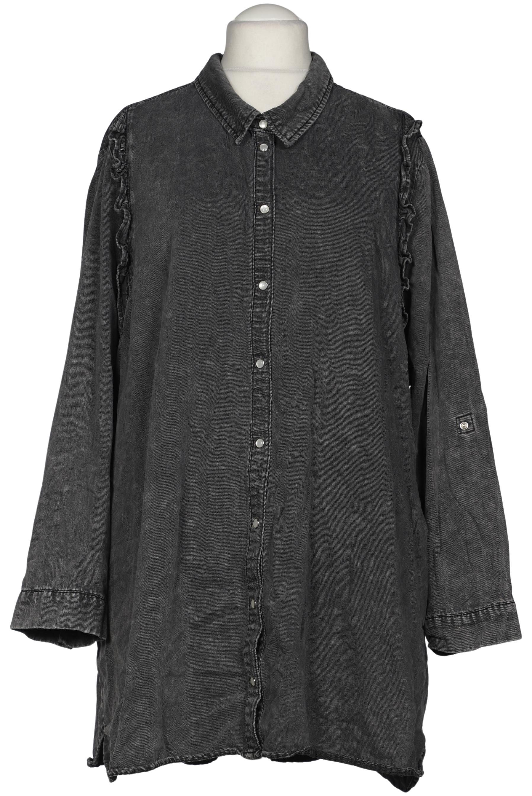 

Ulla Popken Damen Bluse, grau, Gr. 58