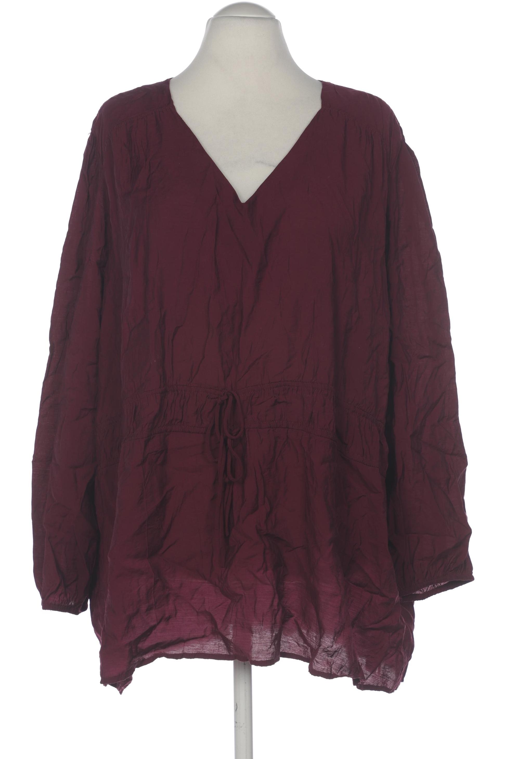 

Ulla Popken Damen Bluse, bordeaux, Gr. 58