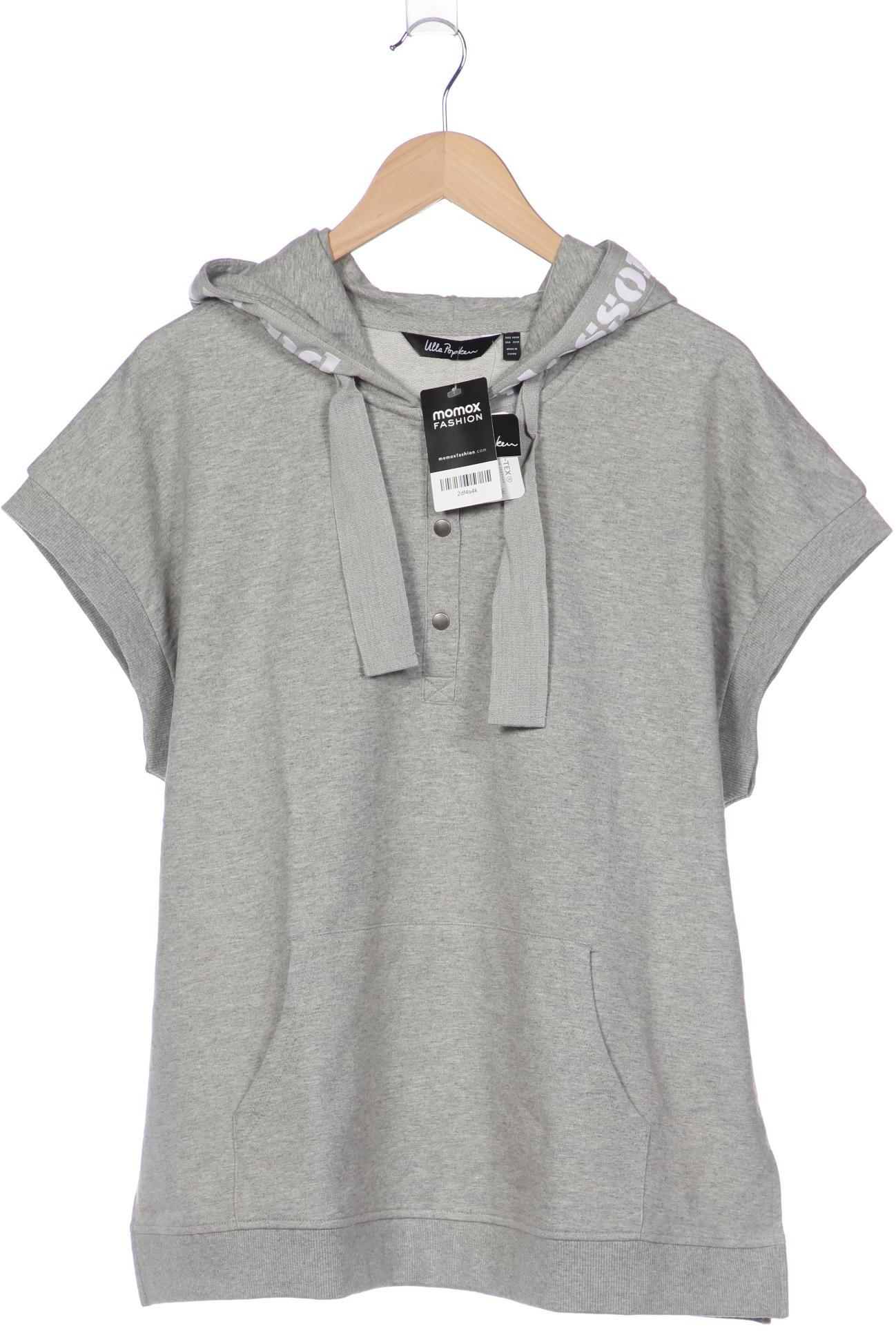 

Ulla Popken Damen Kapuzenpullover, grau