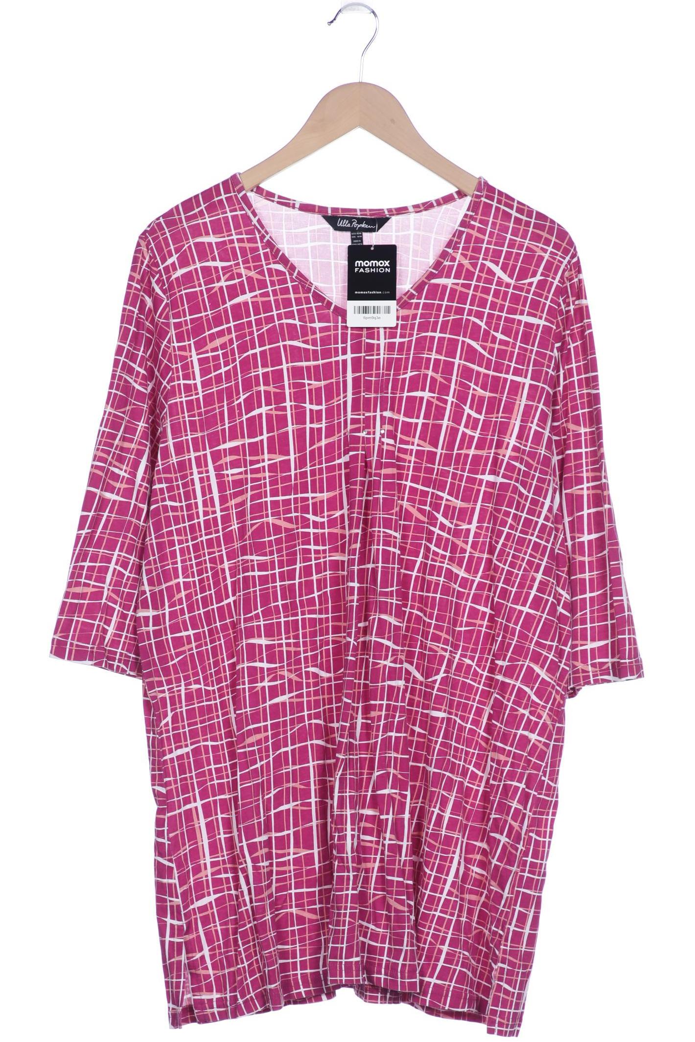 

Ulla Popken Damen Langarmshirt, pink, Gr. 46
