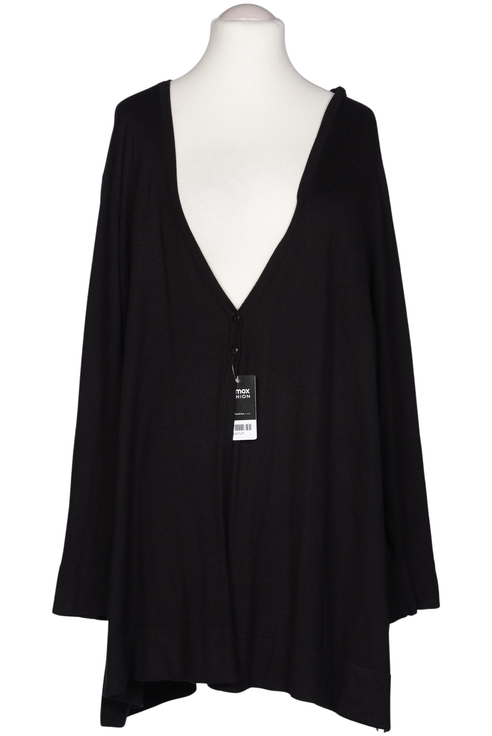 

Ulla Popken Damen Strickjacke, schwarz, Gr. 62