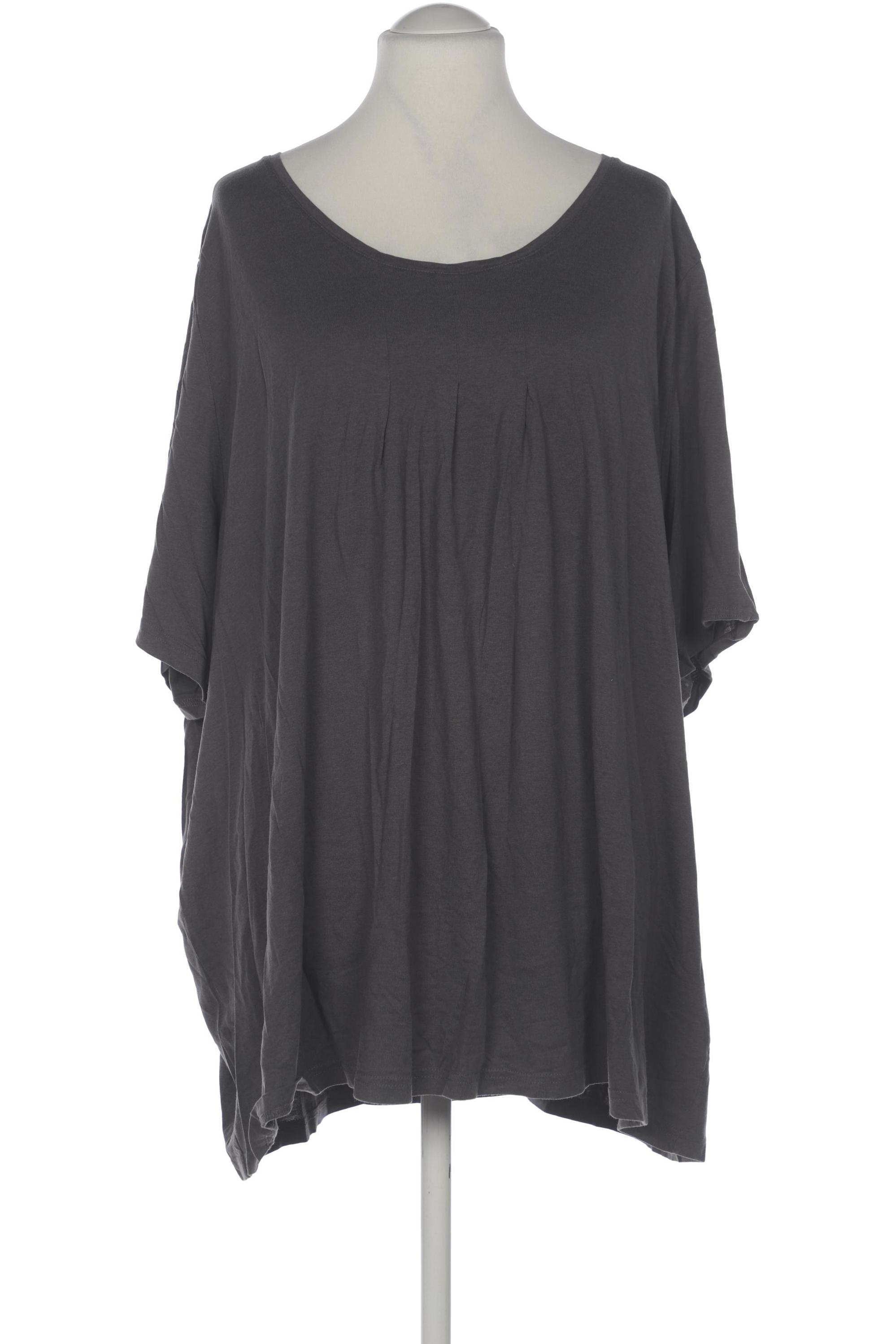 

Ulla Popken Damen T-Shirt, grau, Gr. 62