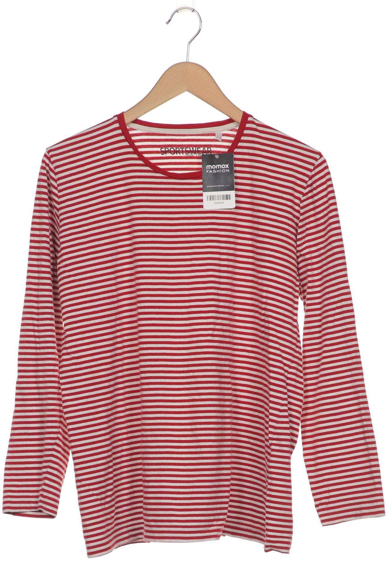 

Ulla Popken Damen Langarmshirt, rot