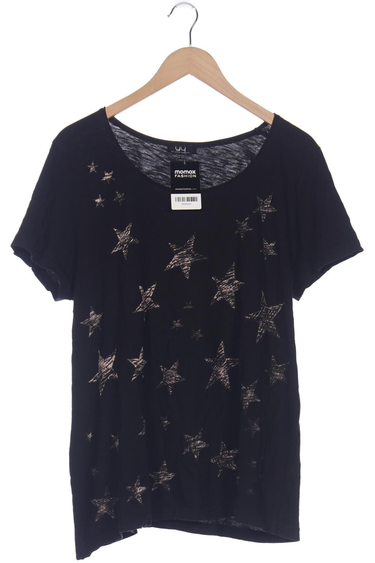 

Ulla Popken Damen T-Shirt, schwarz, Gr. 46