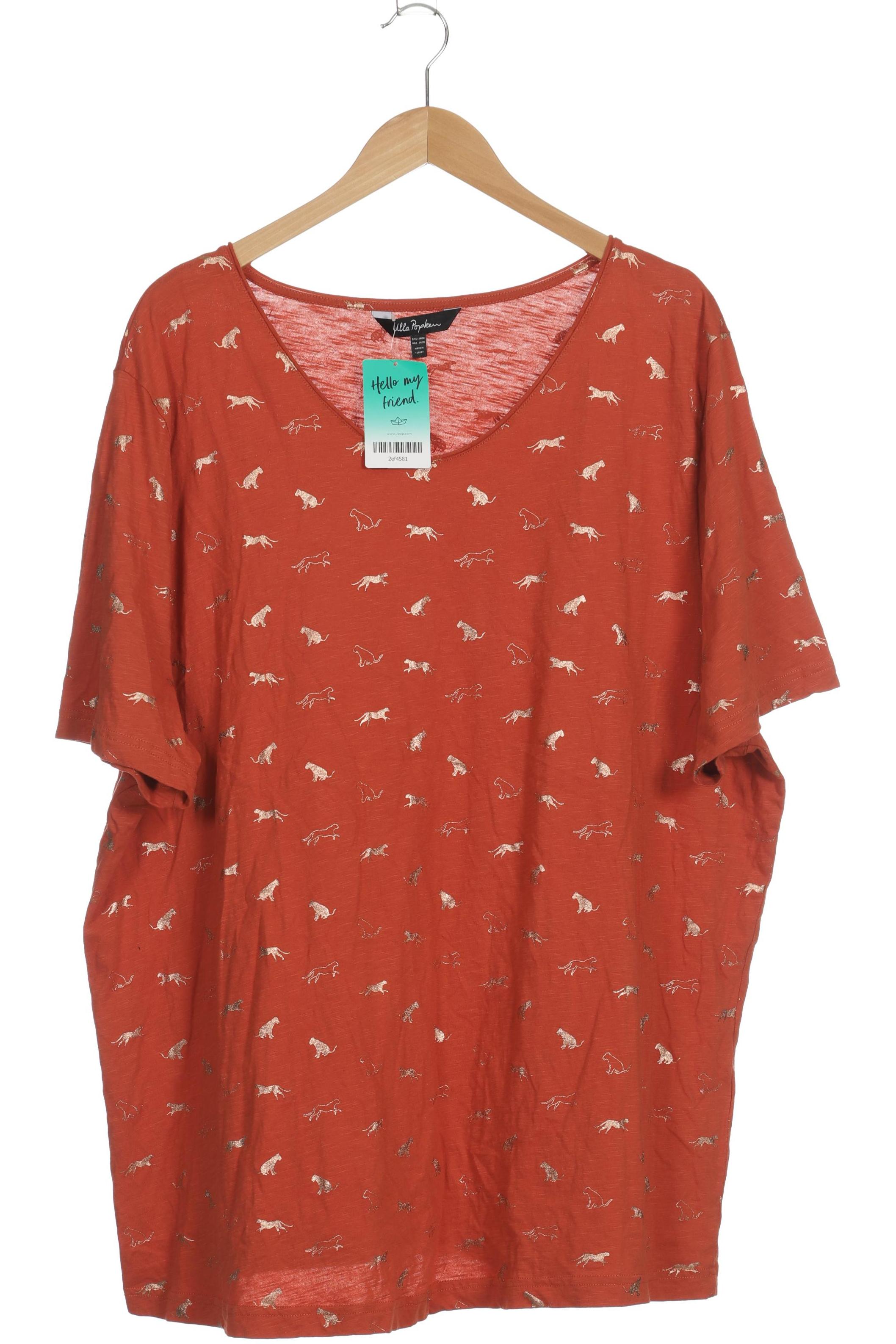 

Ulla Popken Damen T-Shirt, orange, Gr. 54