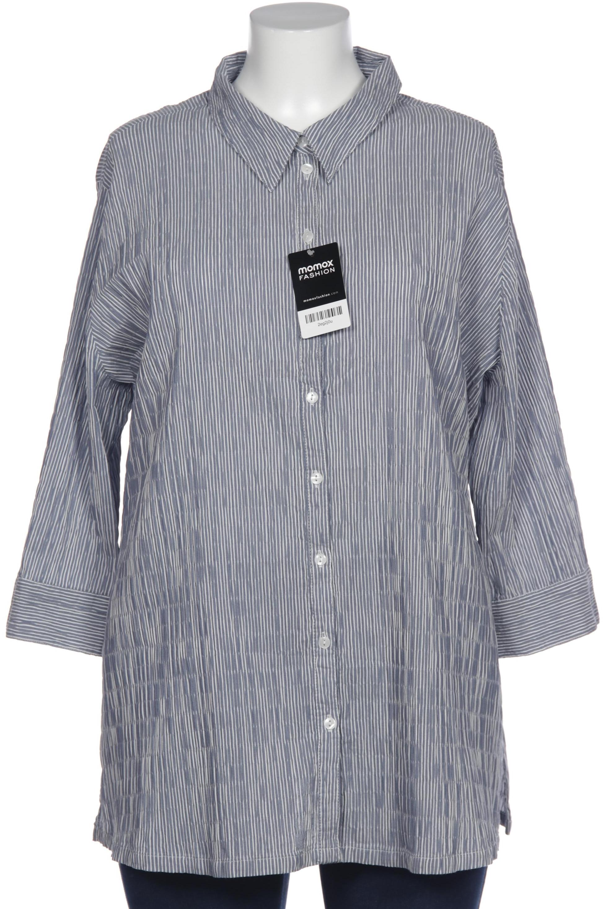 

Ulla Popken Damen Bluse, blau, Gr. 50