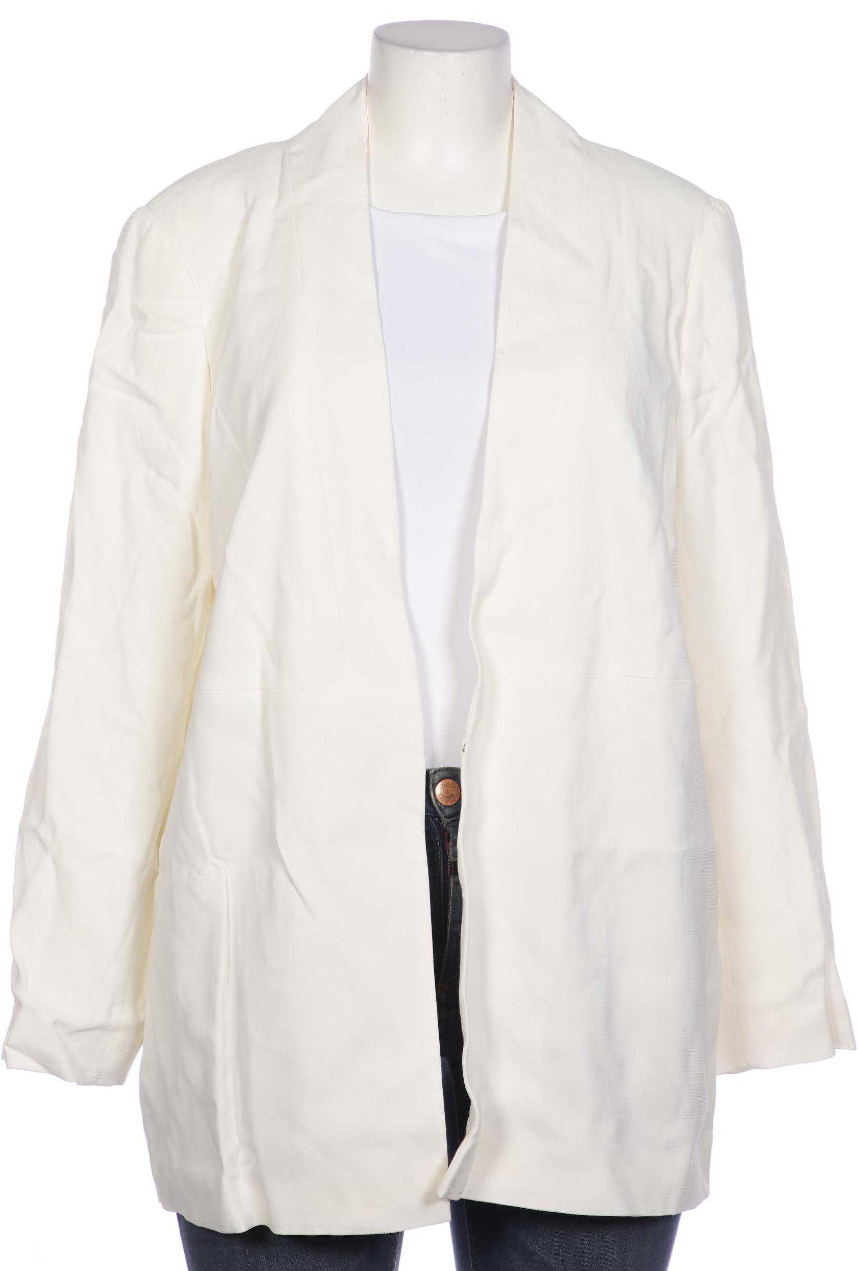 

Ulla Popken Damen Blazer, cremeweiß, Gr. 48