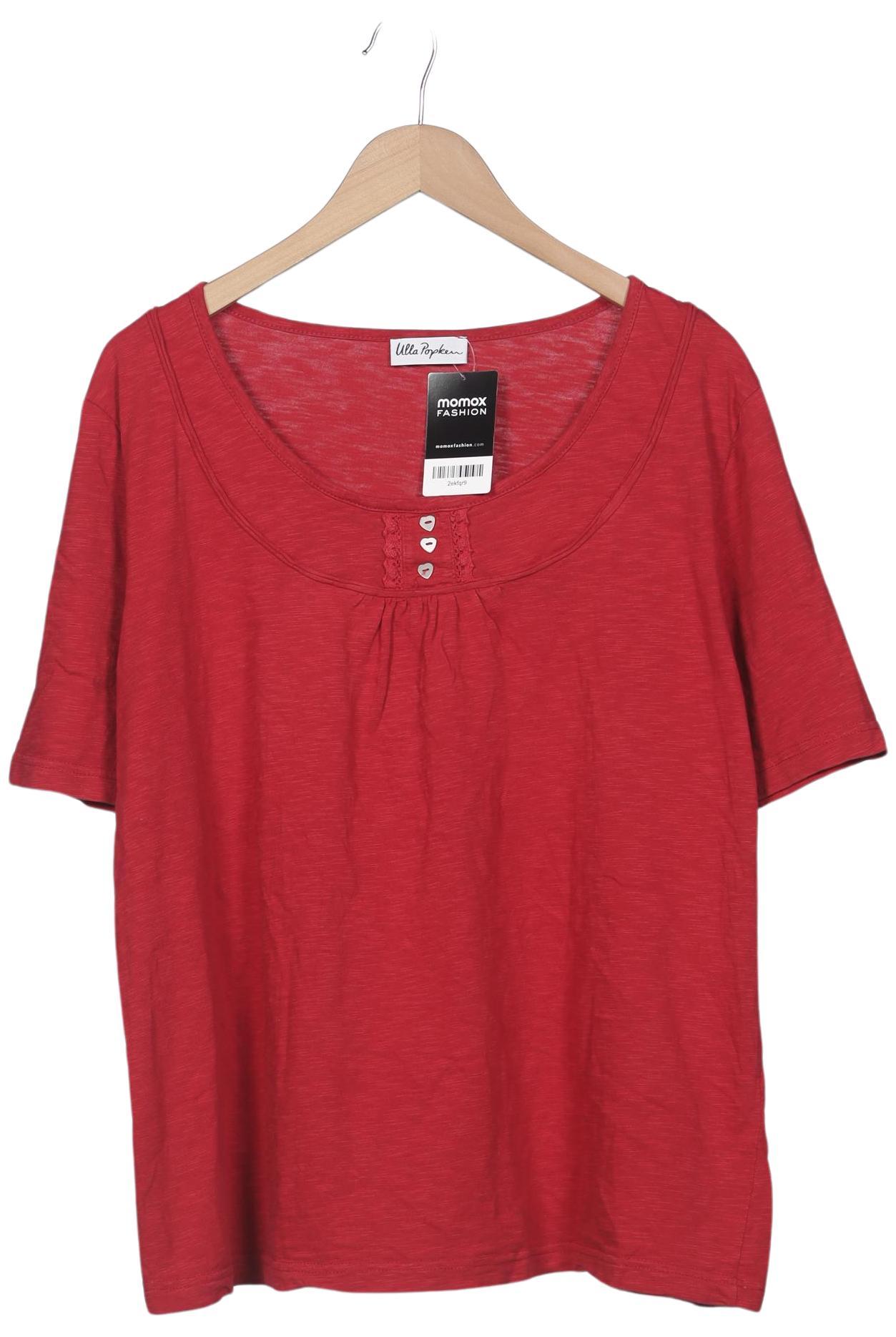 

Ulla Popken Damen T-Shirt, rot, Gr. 46