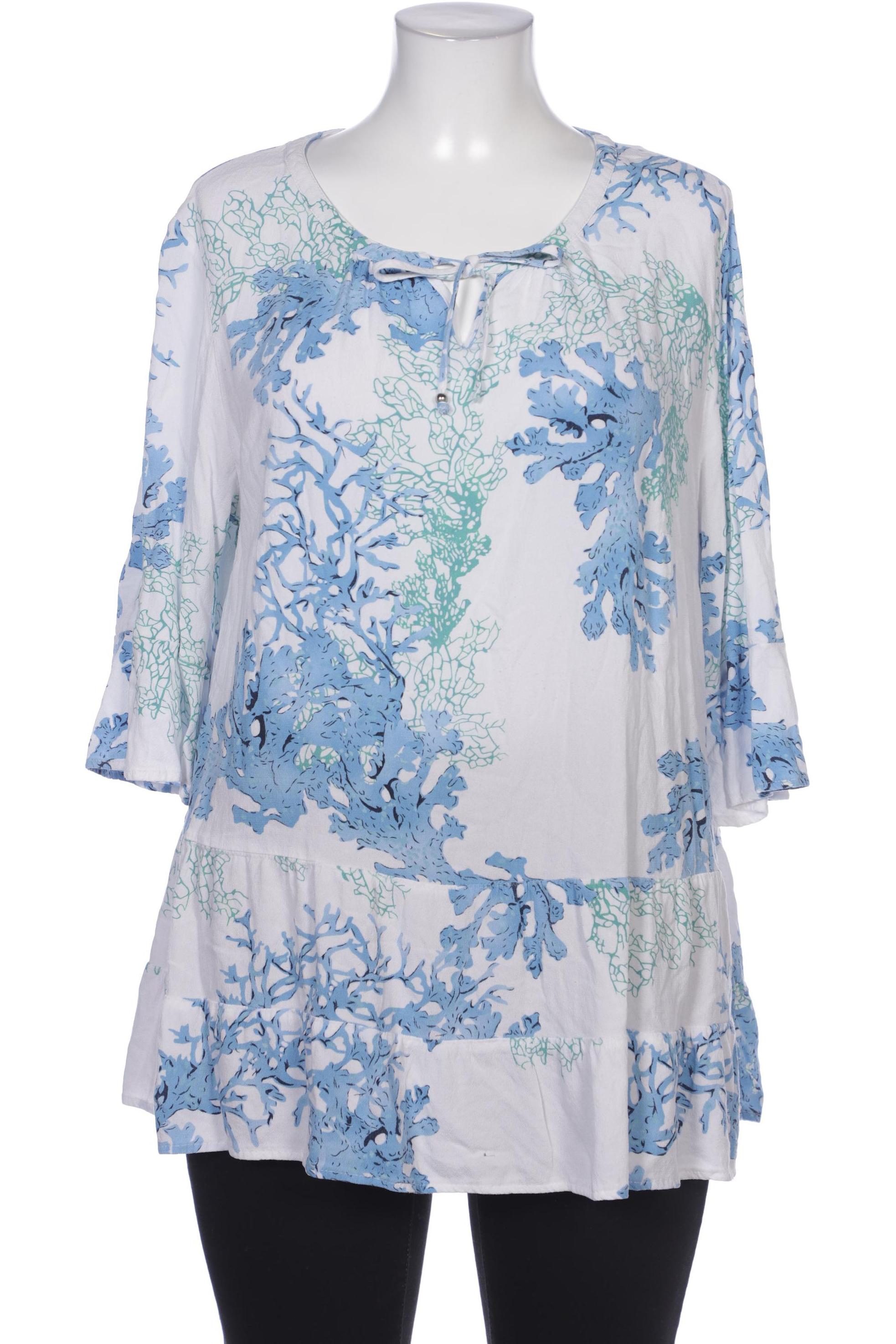 

Ulla Popken Damen Bluse, weiß, Gr. 44