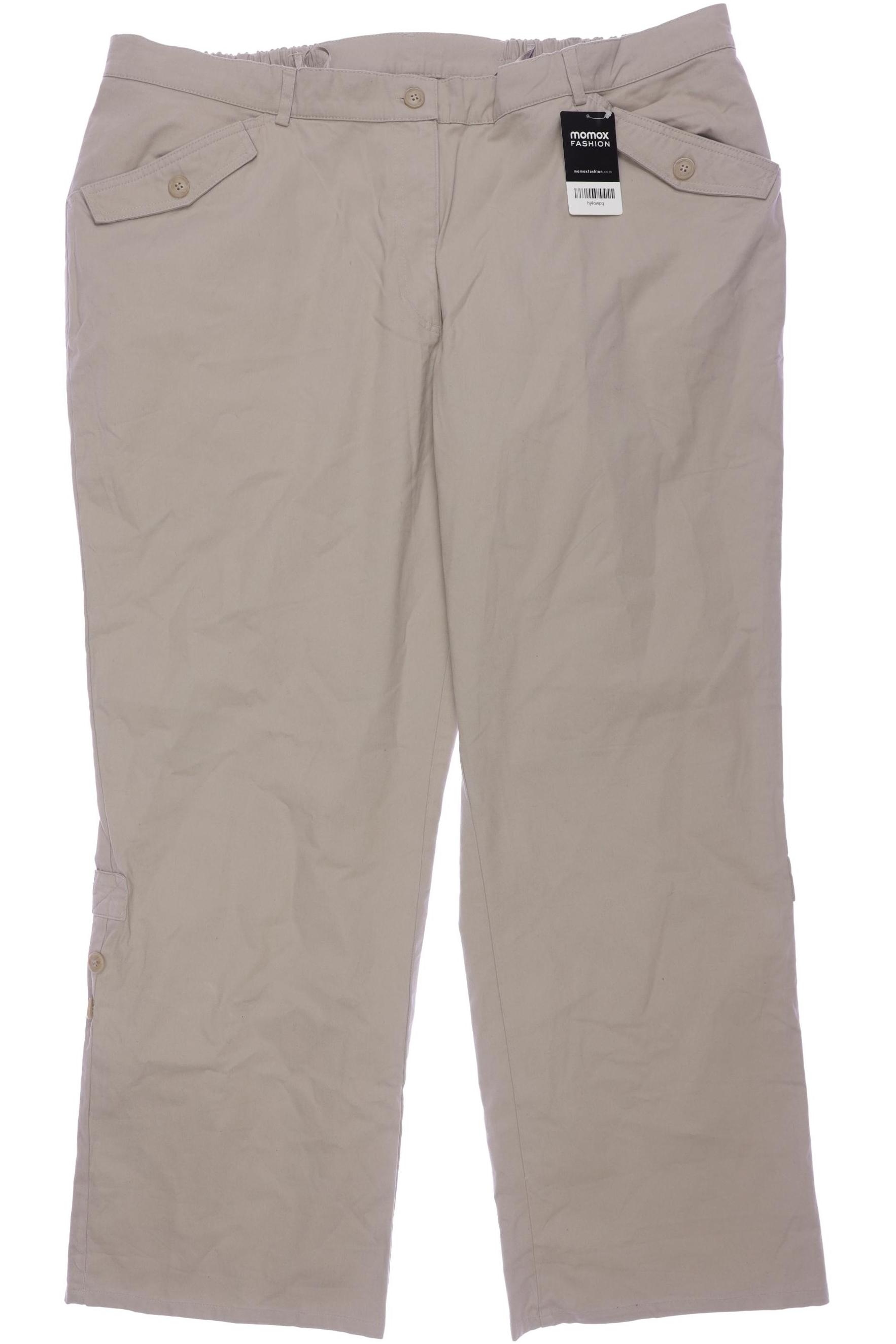 

Ulla Popken Damen Stoffhose, beige, Gr. 54