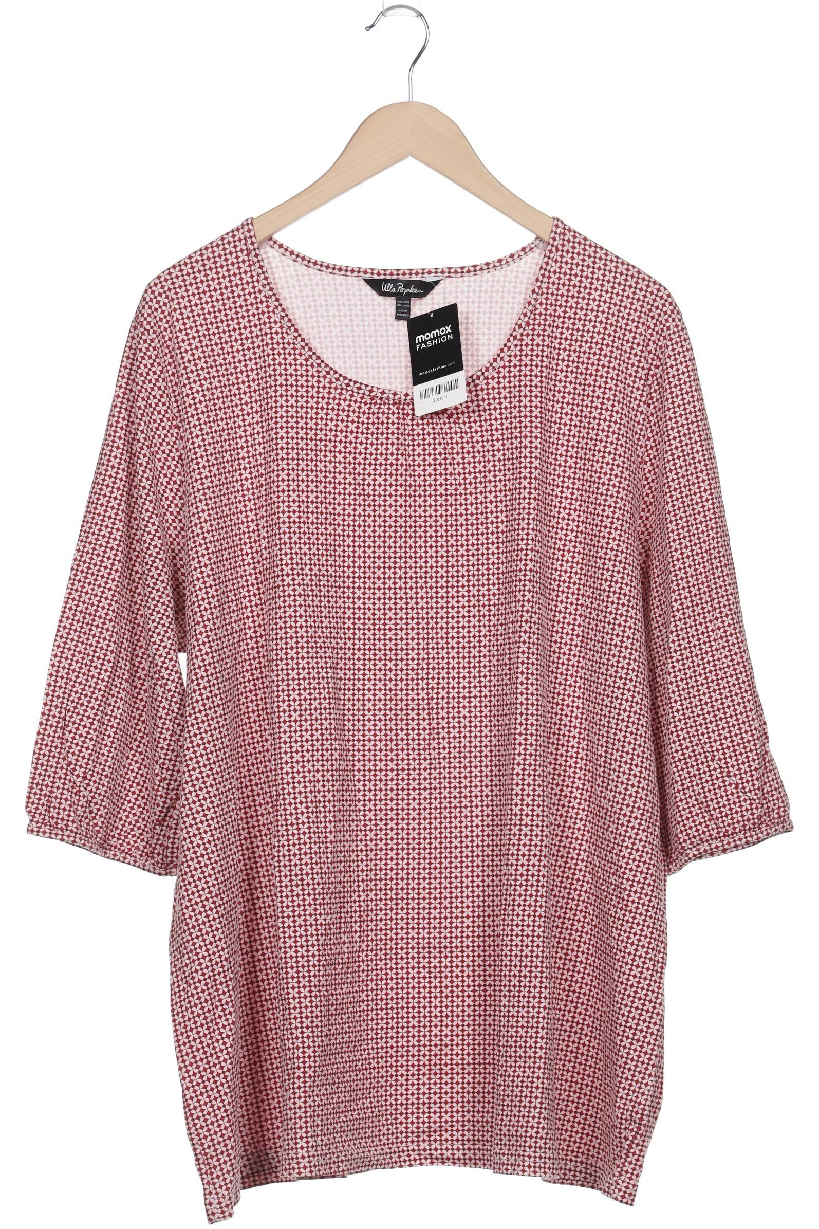 

Ulla Popken Damen Langarmshirt, rot, Gr. 50