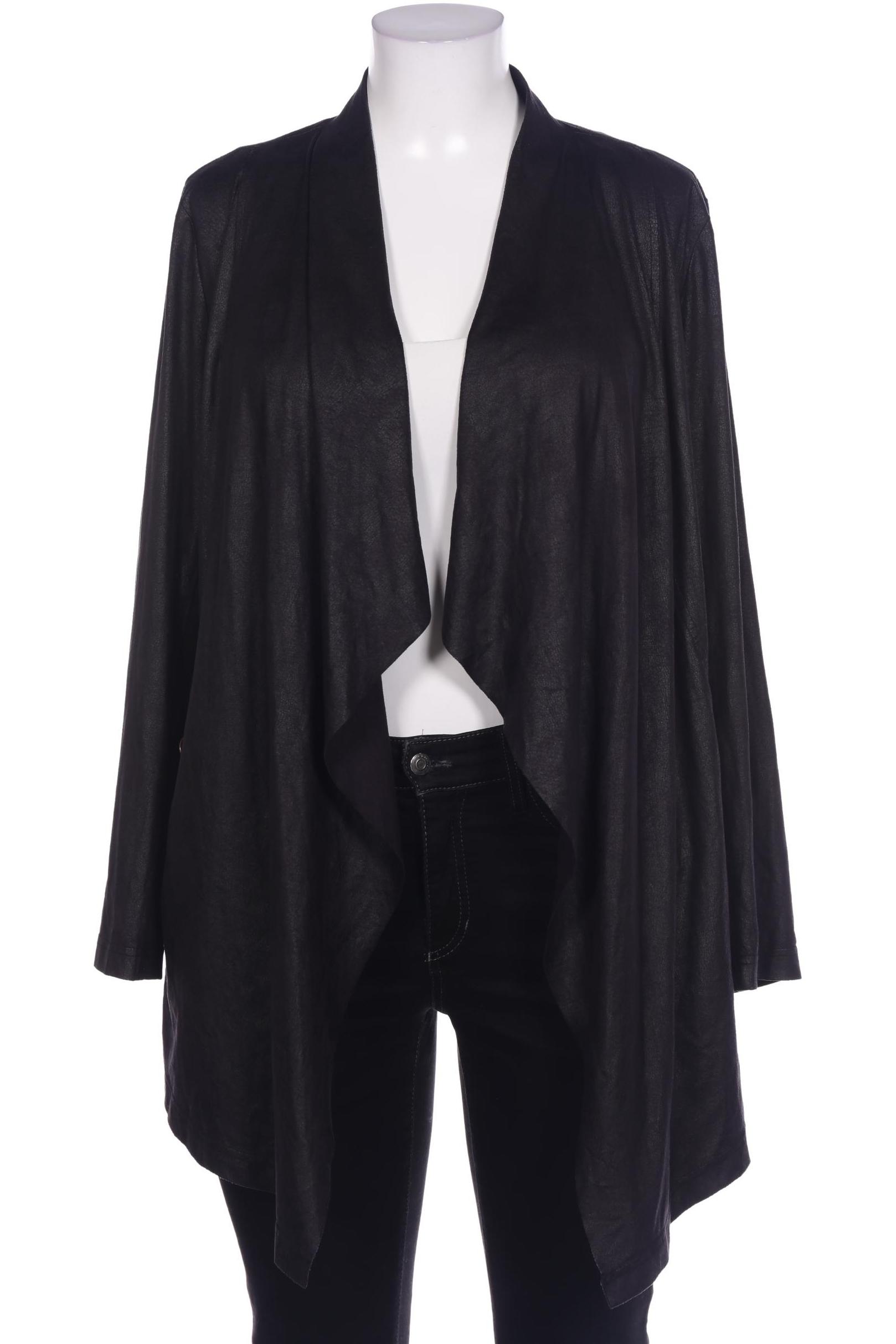 

Ulla Popken Damen Strickjacke, schwarz, Gr. 42