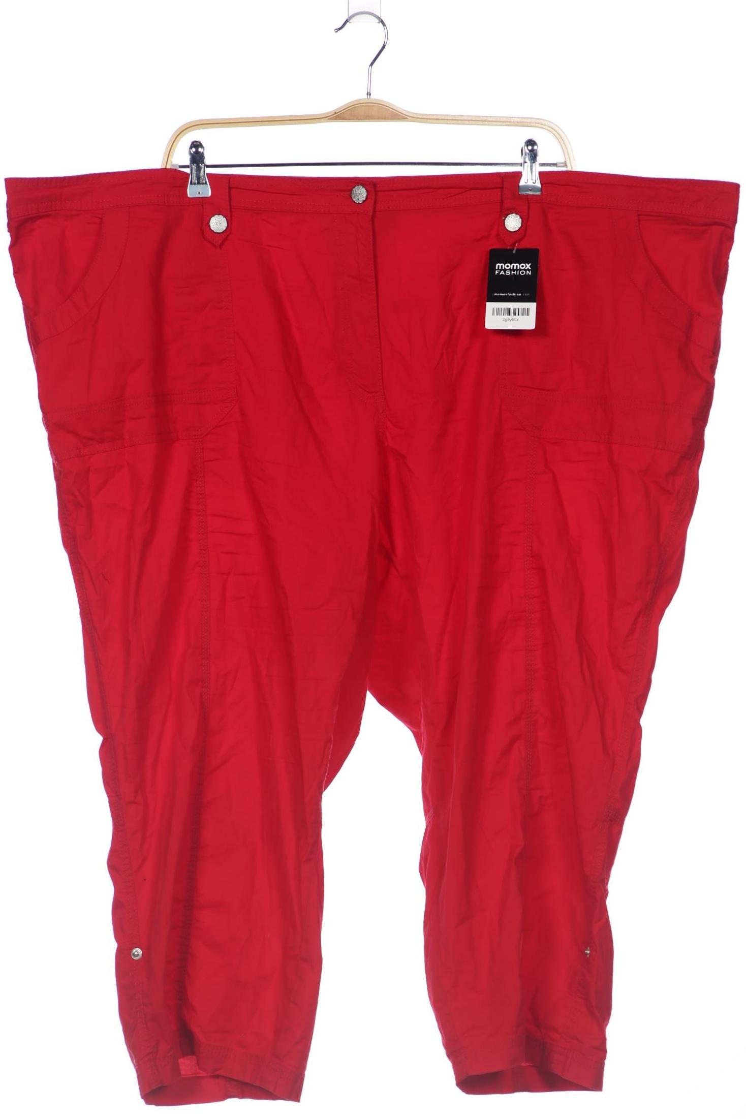 

Ulla Popken Damen Stoffhose, rot, Gr. 60