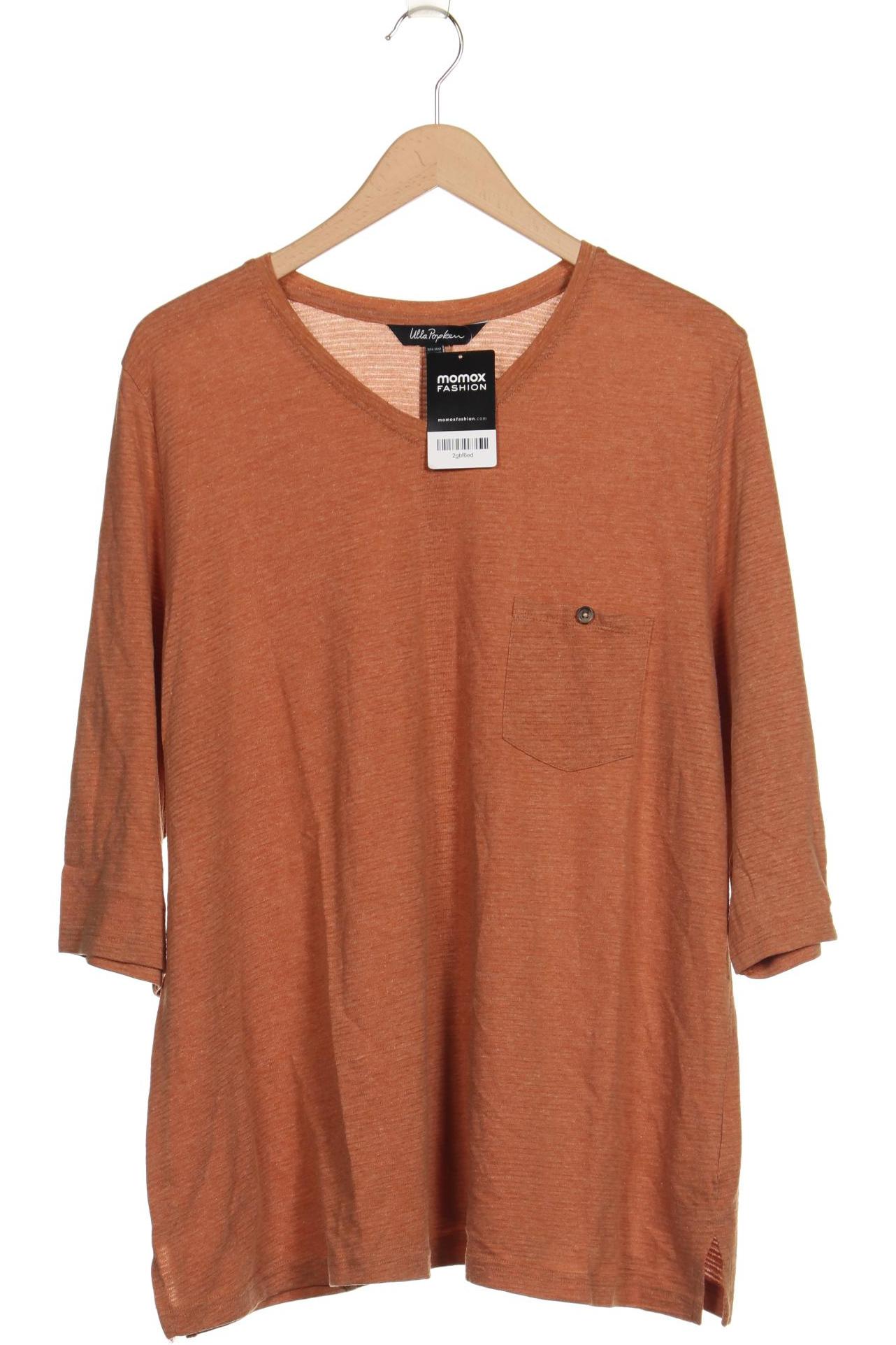 

Ulla Popken Damen Langarmshirt, braun, Gr. 50