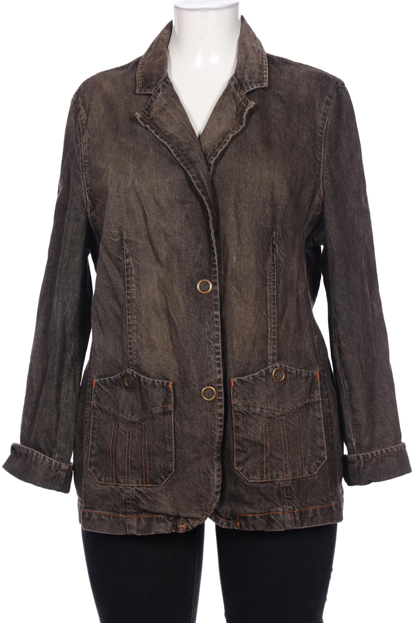 

Ulla Popken Damen Blazer, grau, Gr. 44
