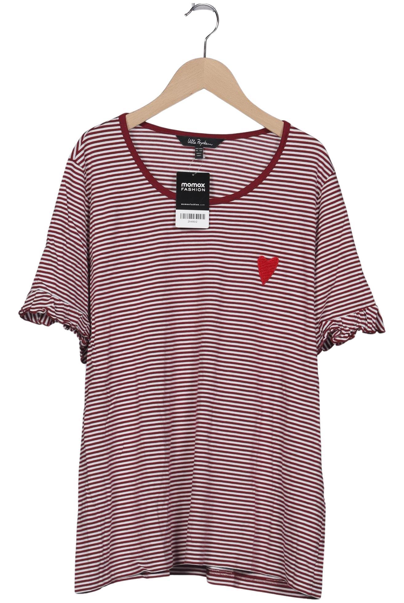 

Ulla Popken Damen T-Shirt, bordeaux, Gr. 46