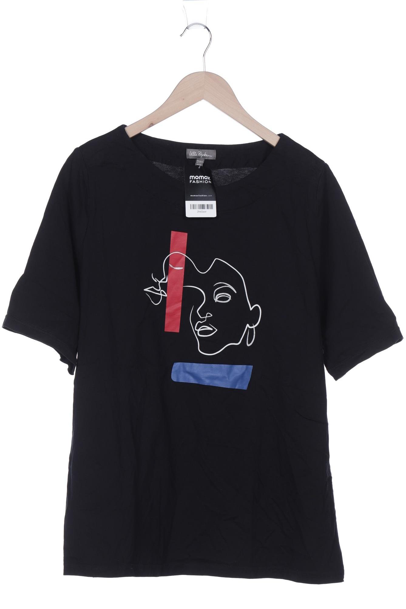 

Ulla Popken Damen T-Shirt, schwarz, Gr. 50