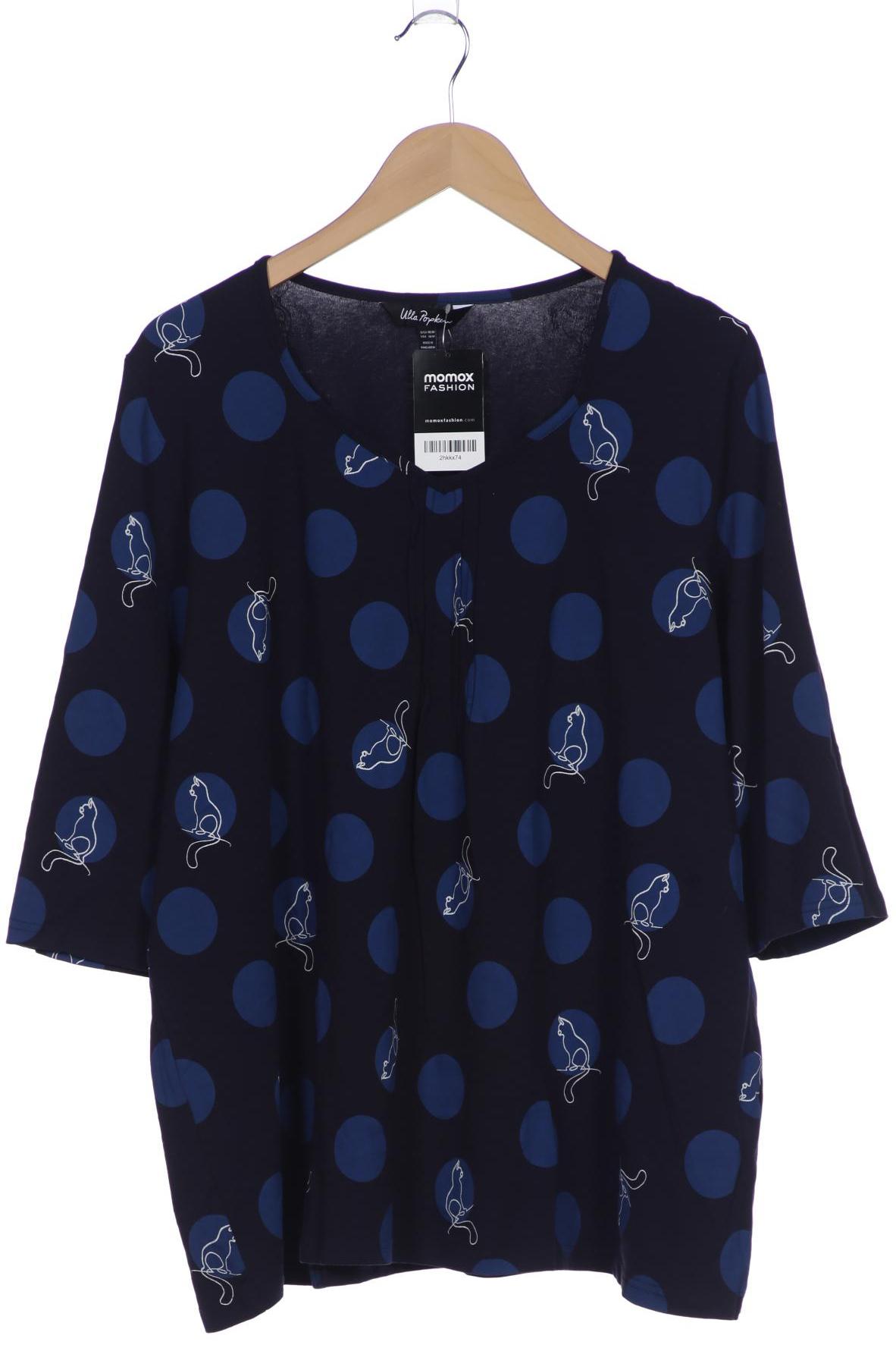 

Ulla Popken Damen Langarmshirt, marineblau, Gr. 46