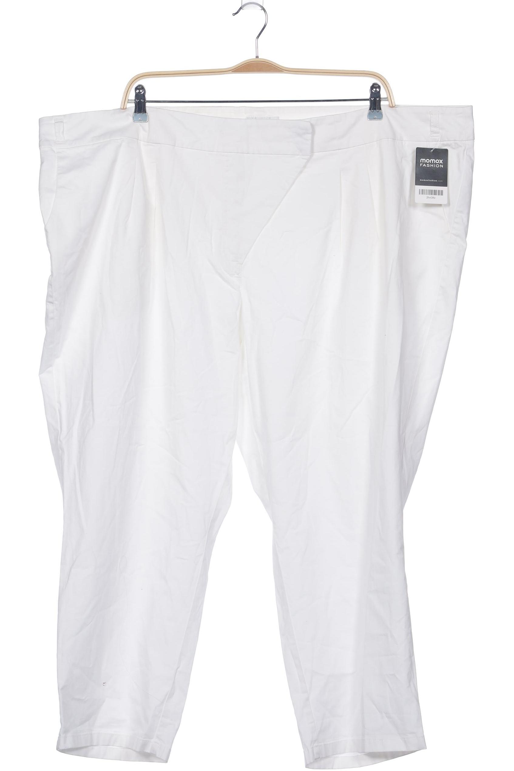 

Ulla Popken Damen Stoffhose, weiß, Gr. 58