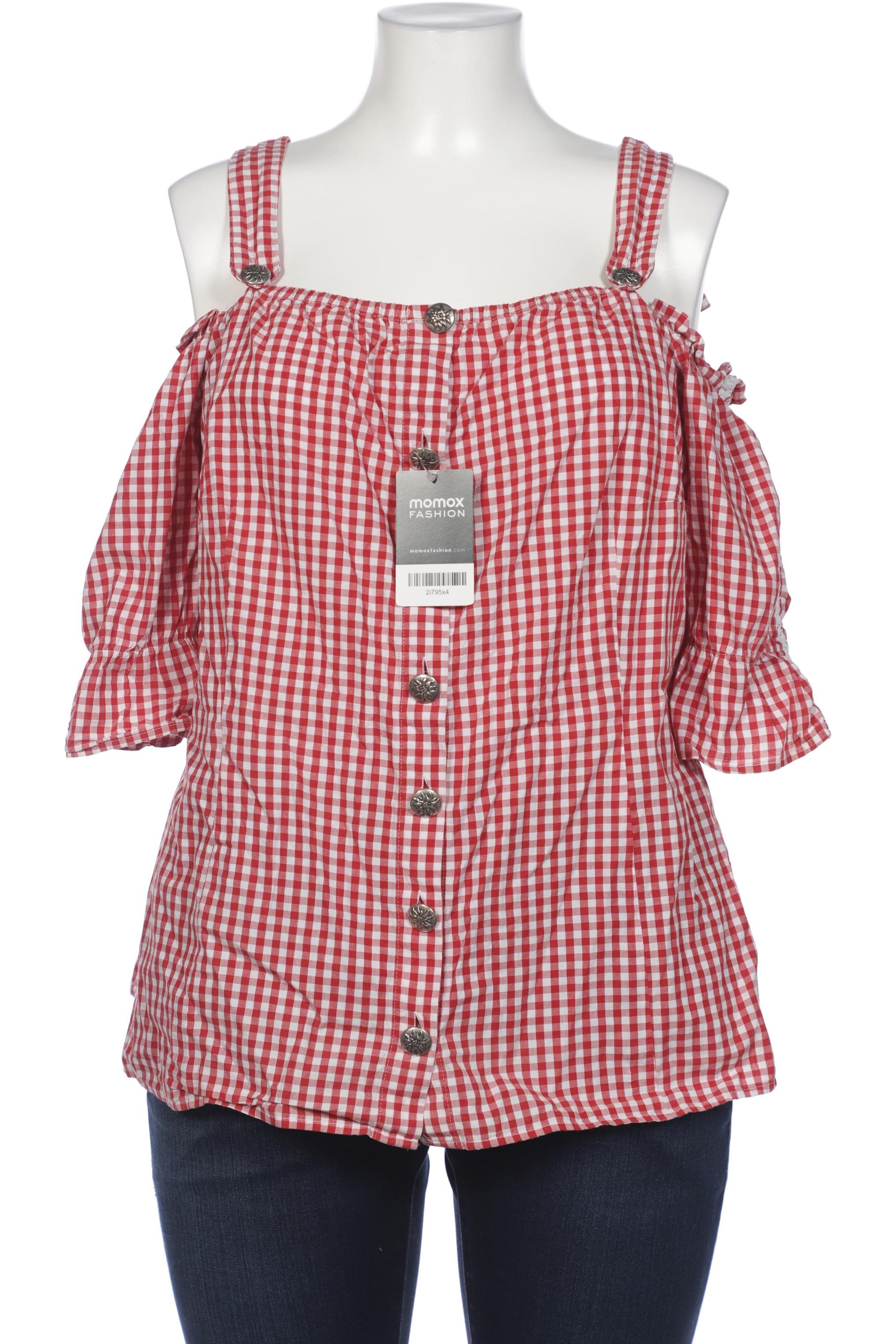 

Ulla Popken Damen Bluse, rot, Gr. 50