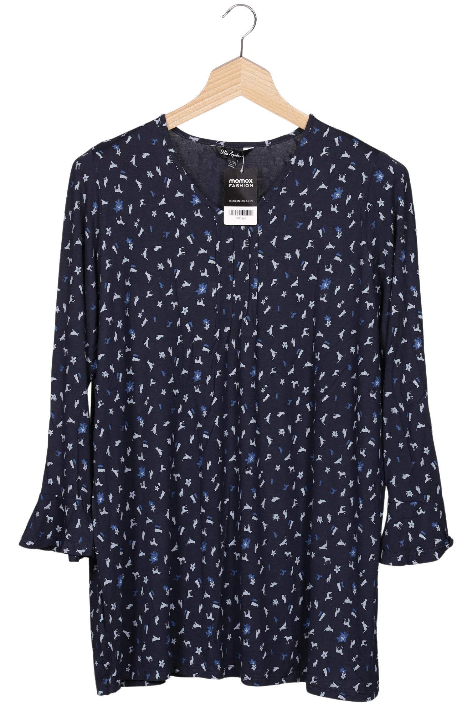 

Ulla Popken Damen Langarmshirt, marineblau, Gr. 50