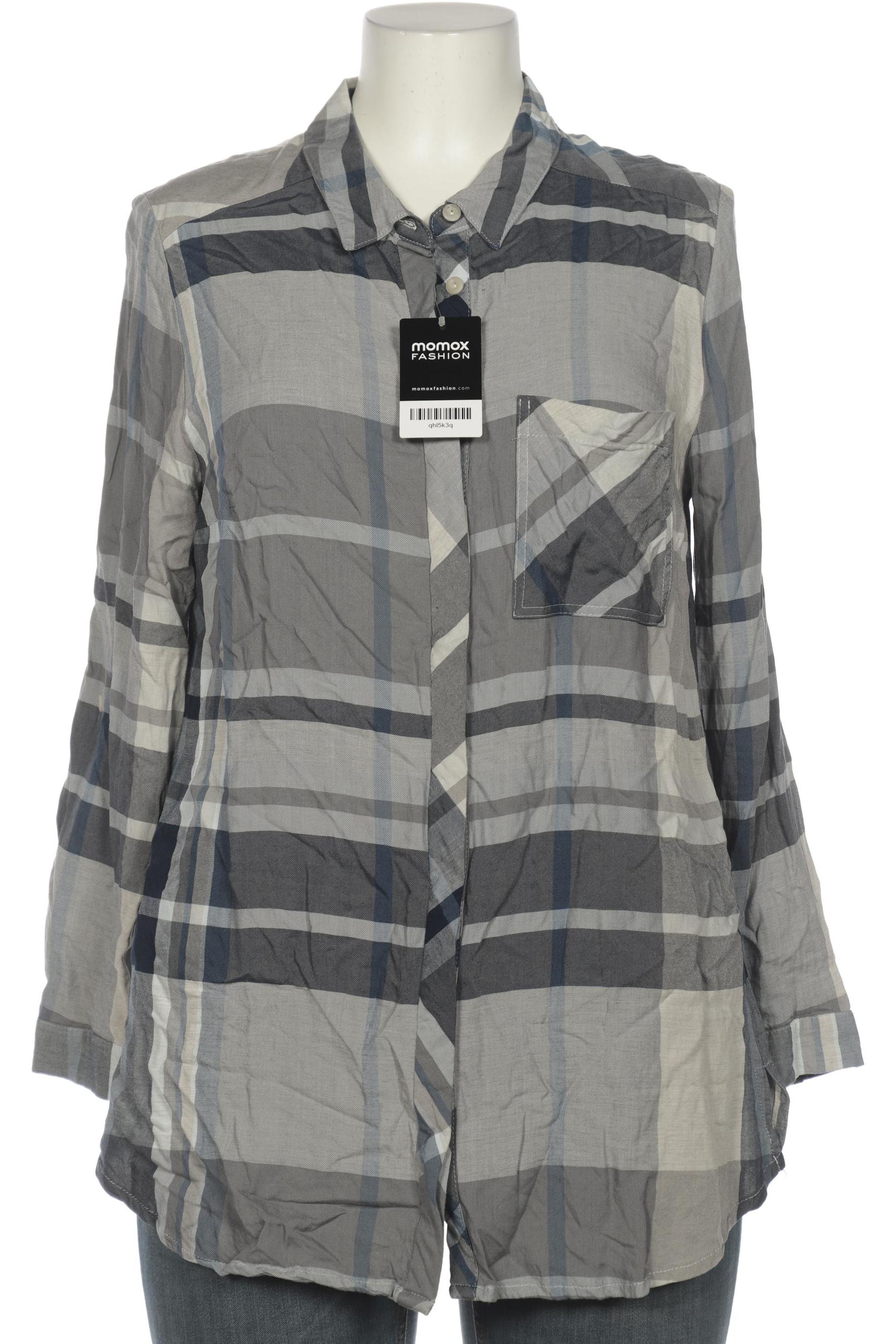 

Ulla Popken Damen Bluse, grau, Gr. 44