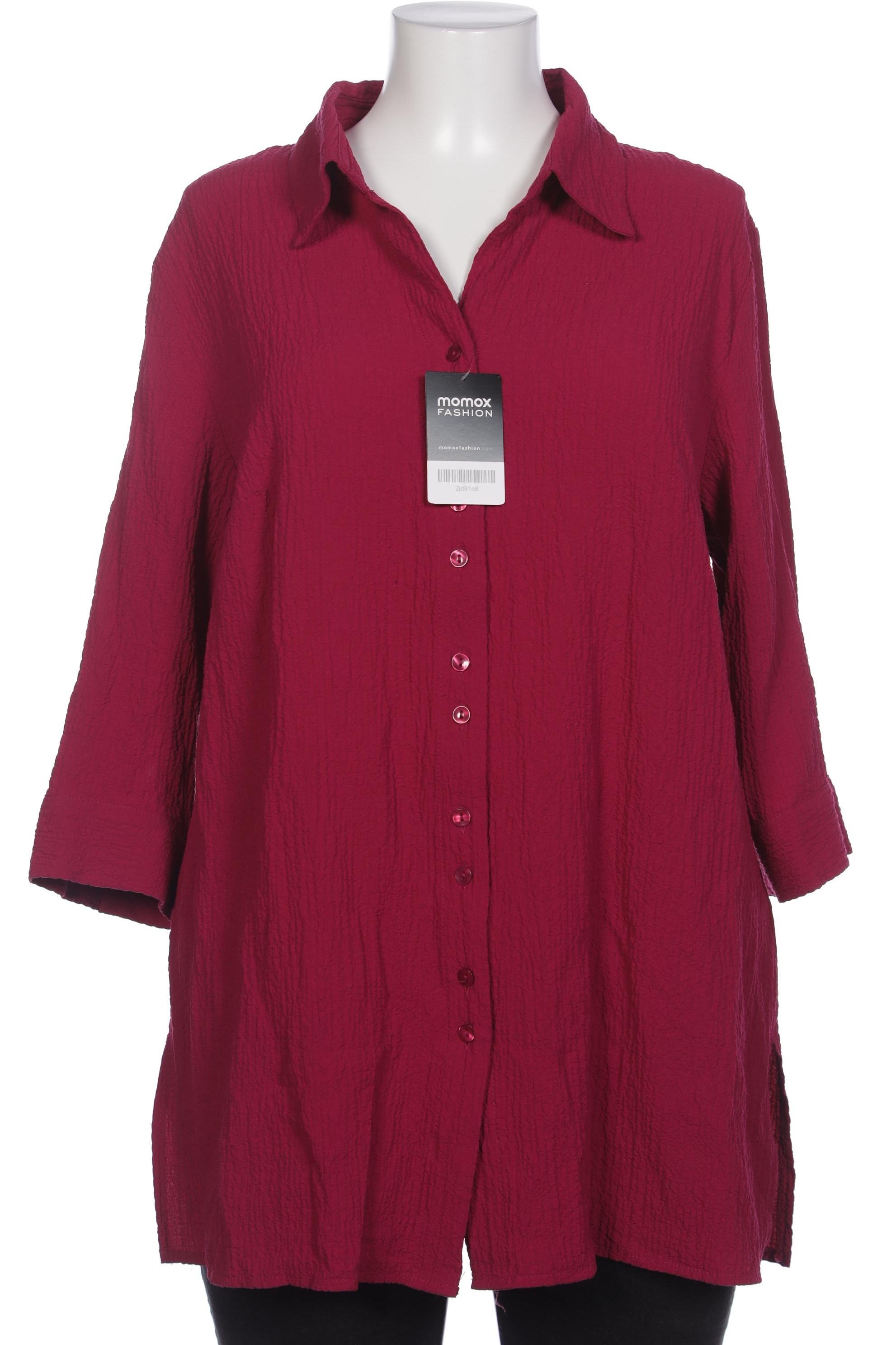 

Ulla Popken Damen Bluse, bordeaux, Gr. 46