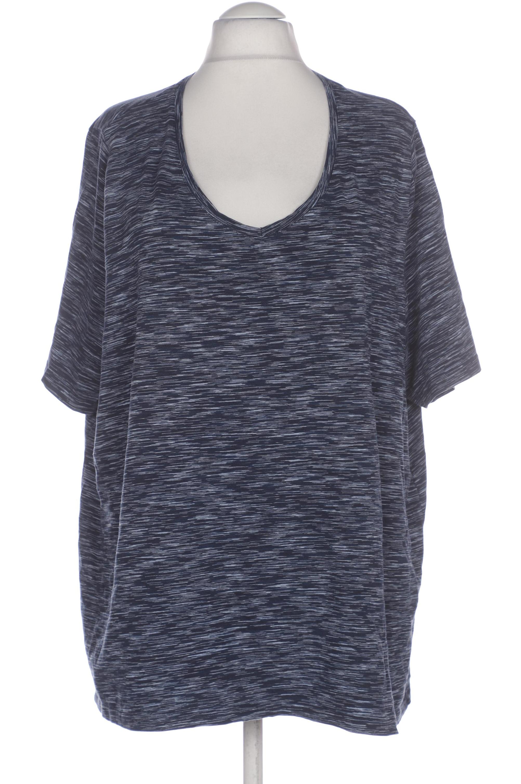 

Ulla Popken Damen T-Shirt, blau, Gr. 54