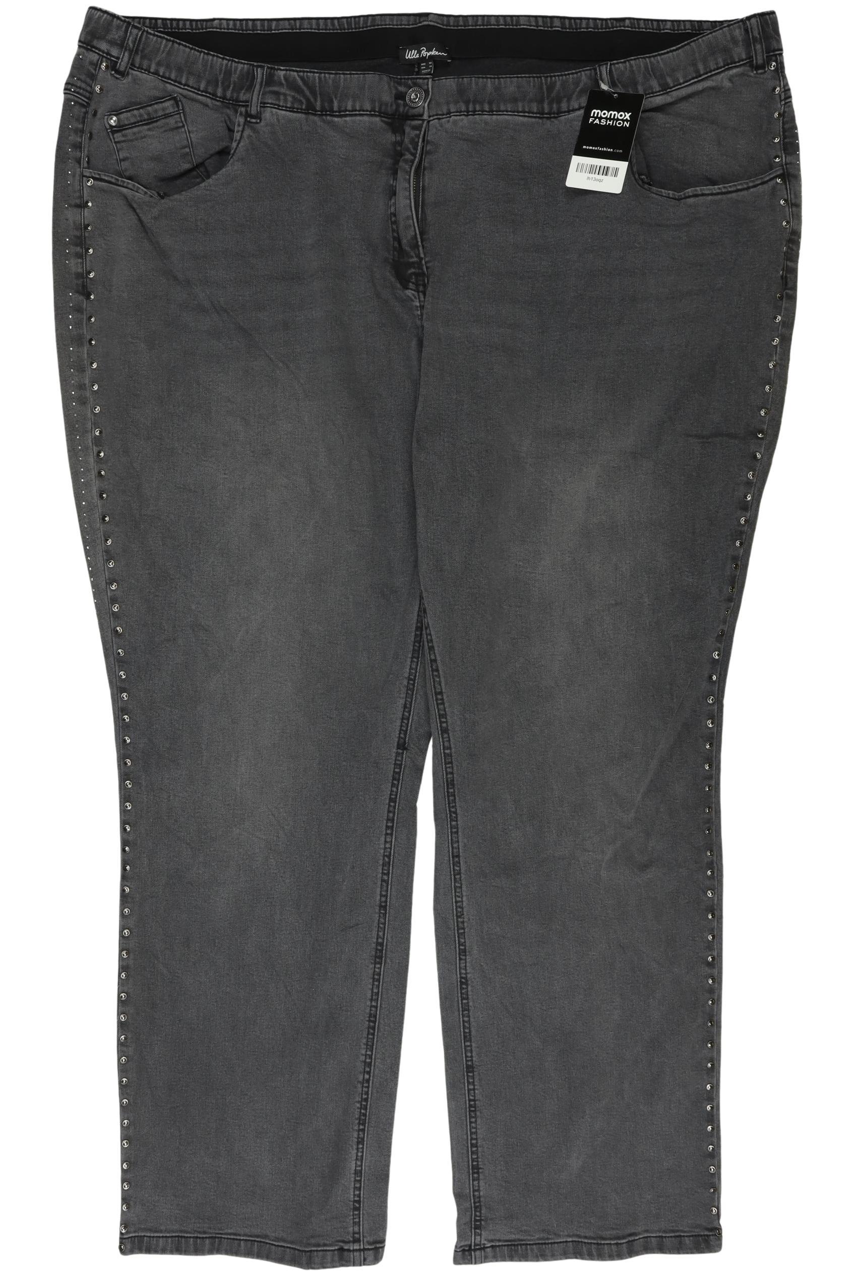 

Ulla Popken Damen Jeans, grau, Gr. 56
