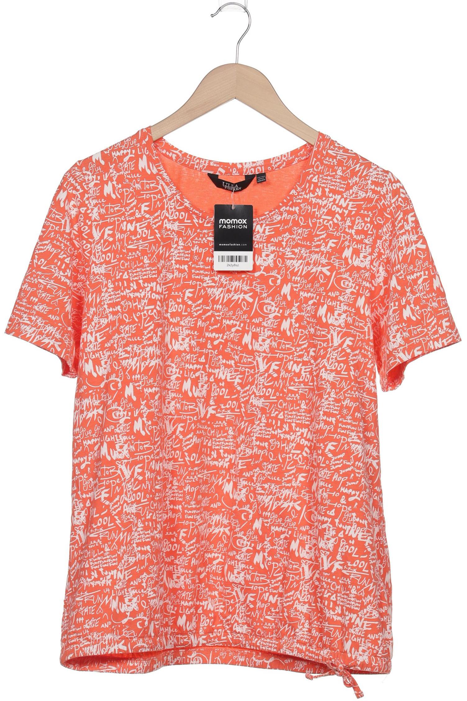 

Ulla Popken Damen T-Shirt, orange, Gr. 42