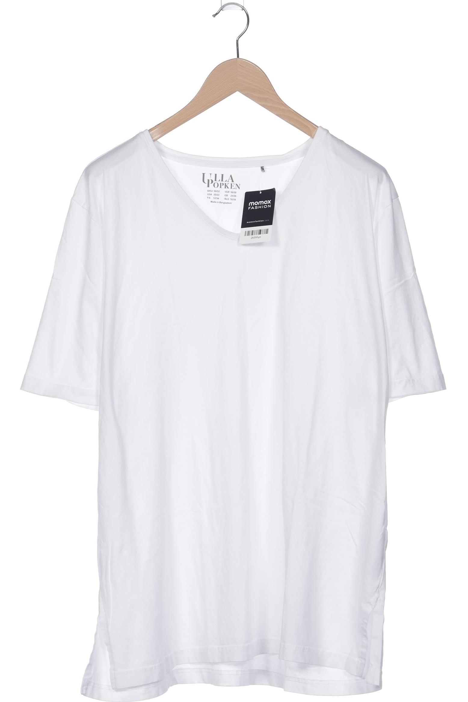 

Ulla Popken Damen T-Shirt, weiß, Gr. 50