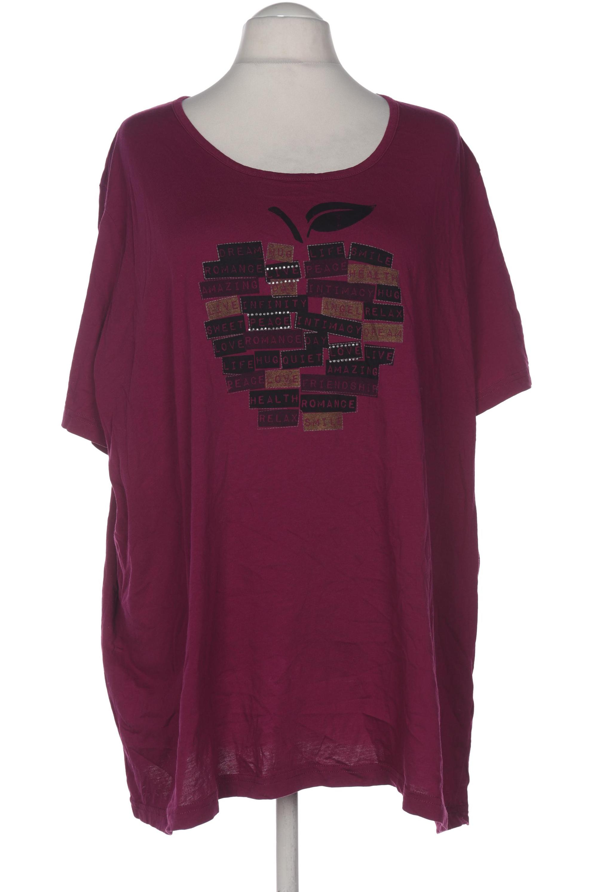

Ulla Popken Damen T-Shirt, pink, Gr. 58