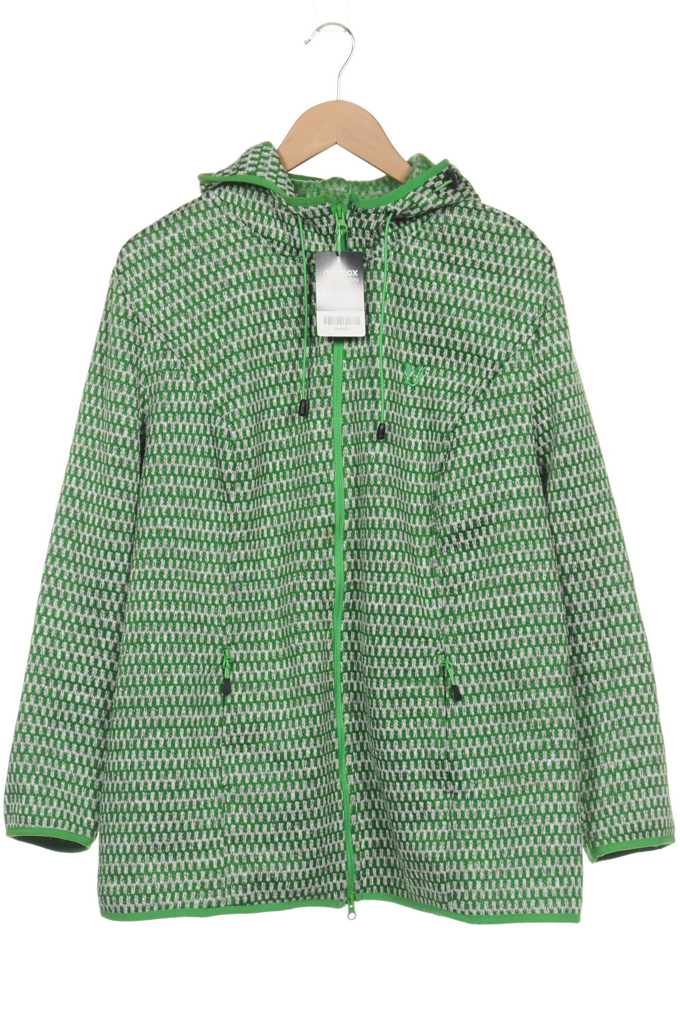 

Ulla Popken Damen Kapuzenpullover, grün, Gr. 46