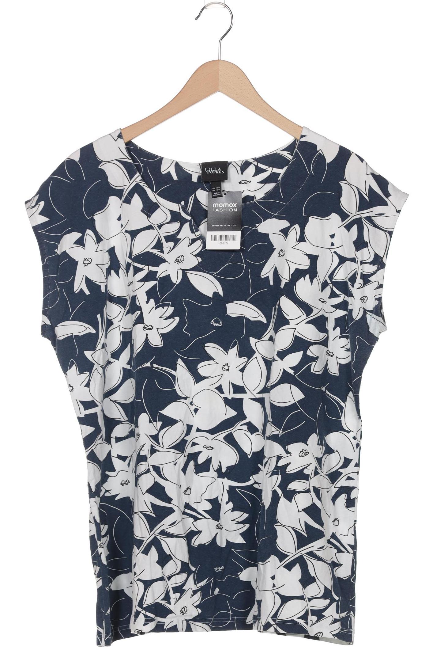 

Ulla Popken Damen T-Shirt, blau, Gr. 42