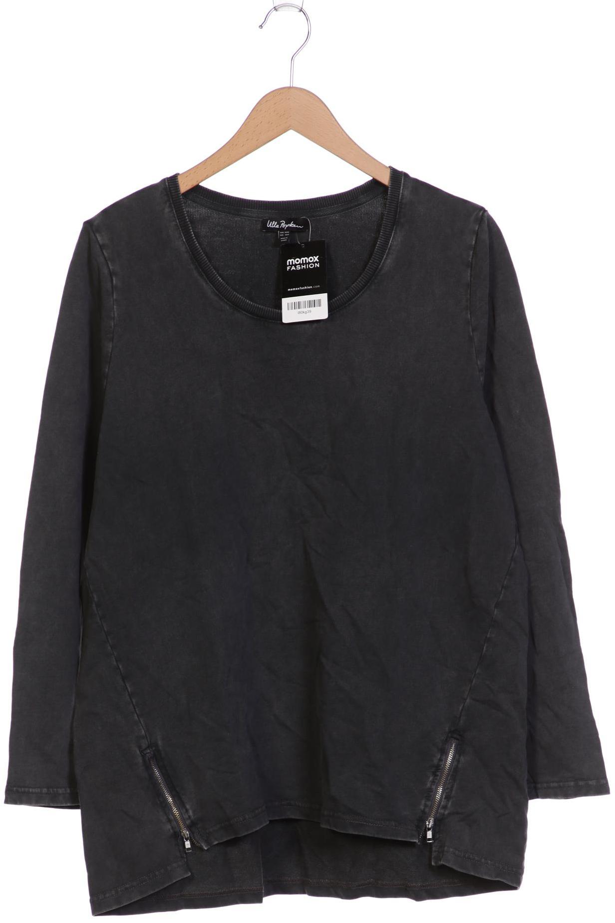 

Ulla Popken Damen Langarmshirt, grau, Gr. 42