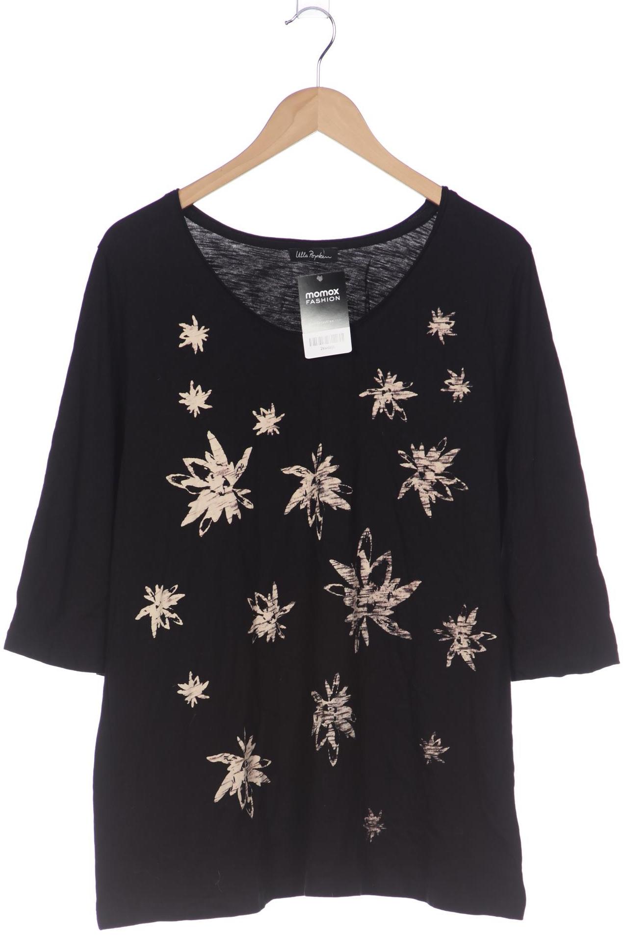 

Ulla Popken Damen T-Shirt, schwarz, Gr. 46