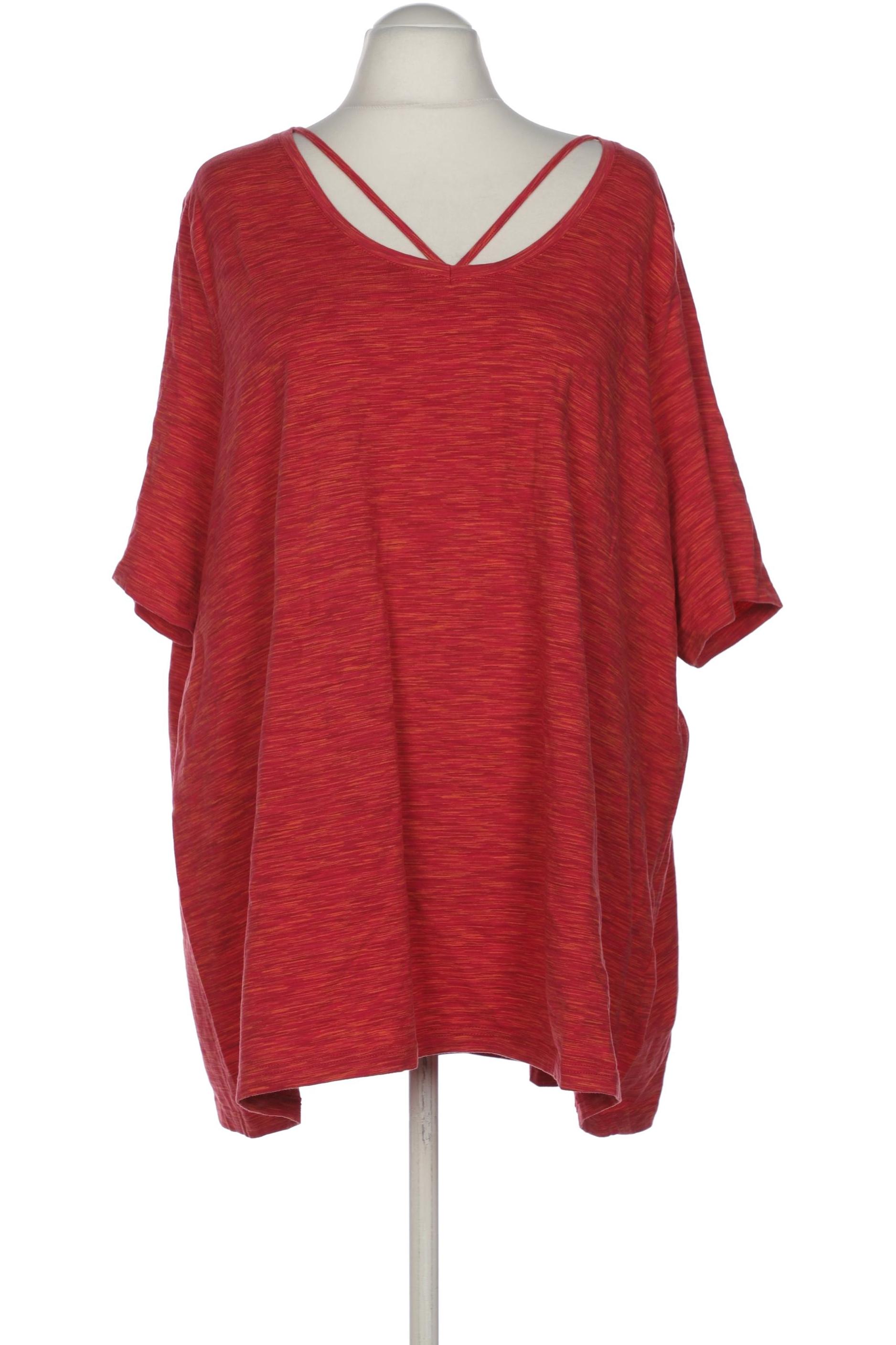 

Ulla Popken Damen T-Shirt, rot, Gr. 58