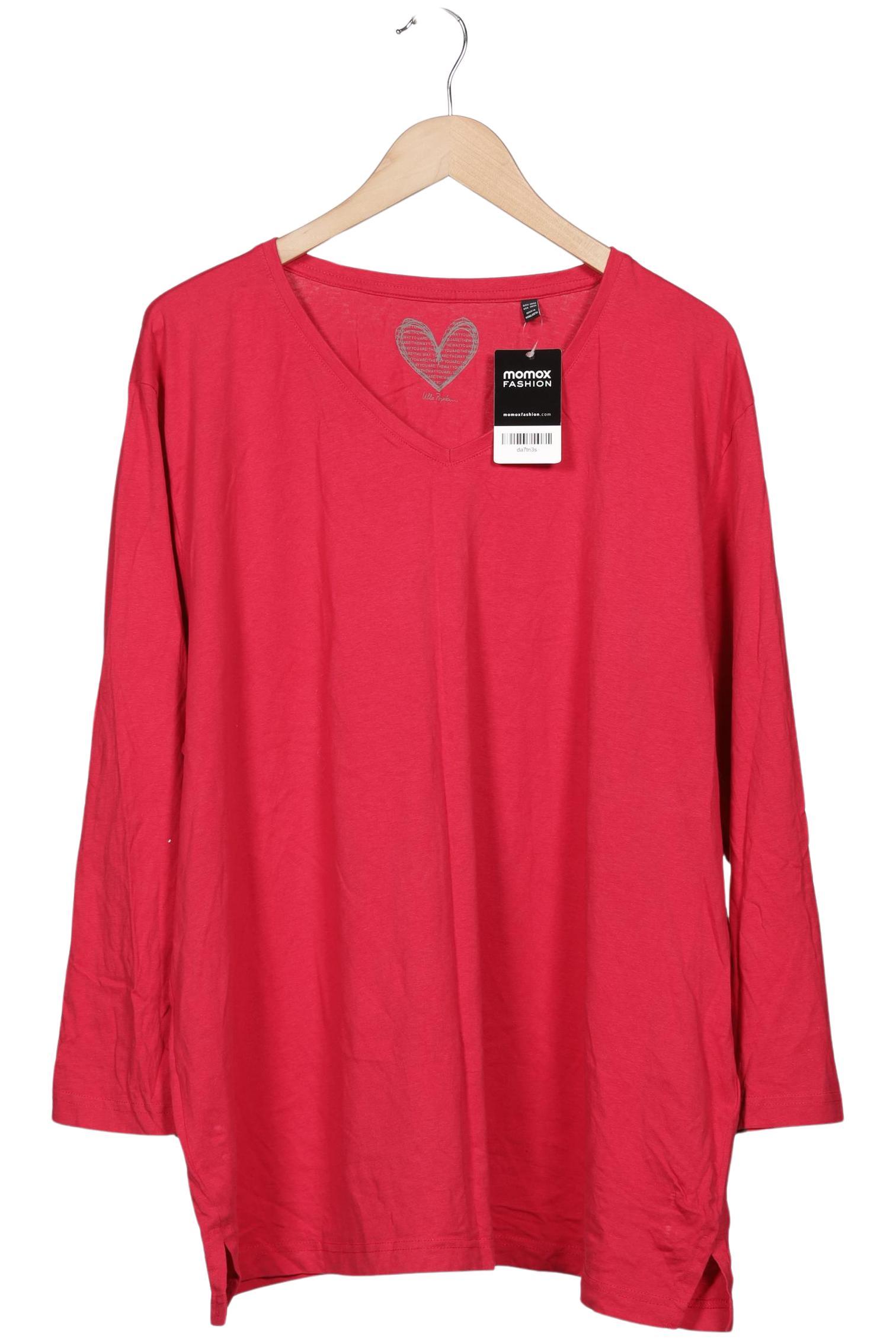 

Ulla Popken Damen Langarmshirt, rot, Gr. 50